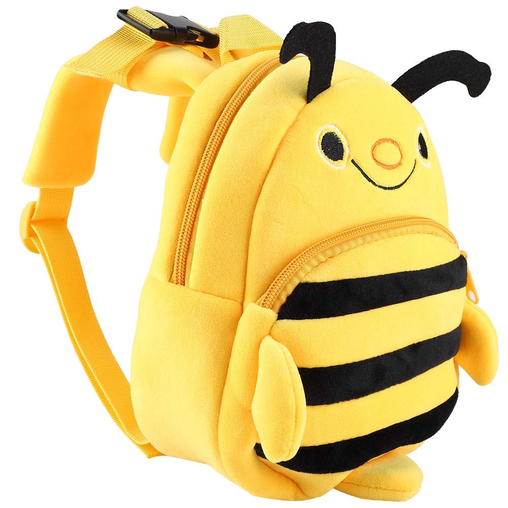 Mochila de peluche para niños de 2 a 4 años escolar infantil de dibujos animados