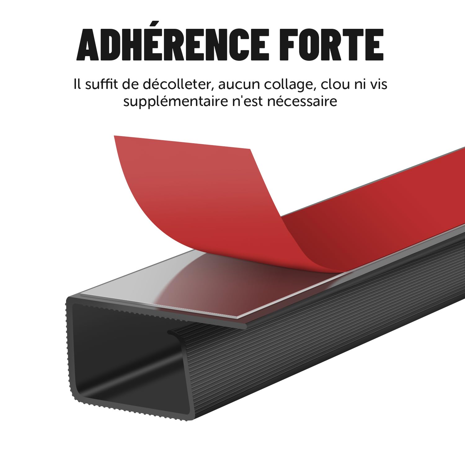 shinfly Gestion des Câbles de Bureau, 4 x 15,7 Pouces de Gestion des Câbles sous Le Bureau, Rainure de Goulotte de Câbles Noire en Forme de J pour Bureau d'Ordinateur, Télévision