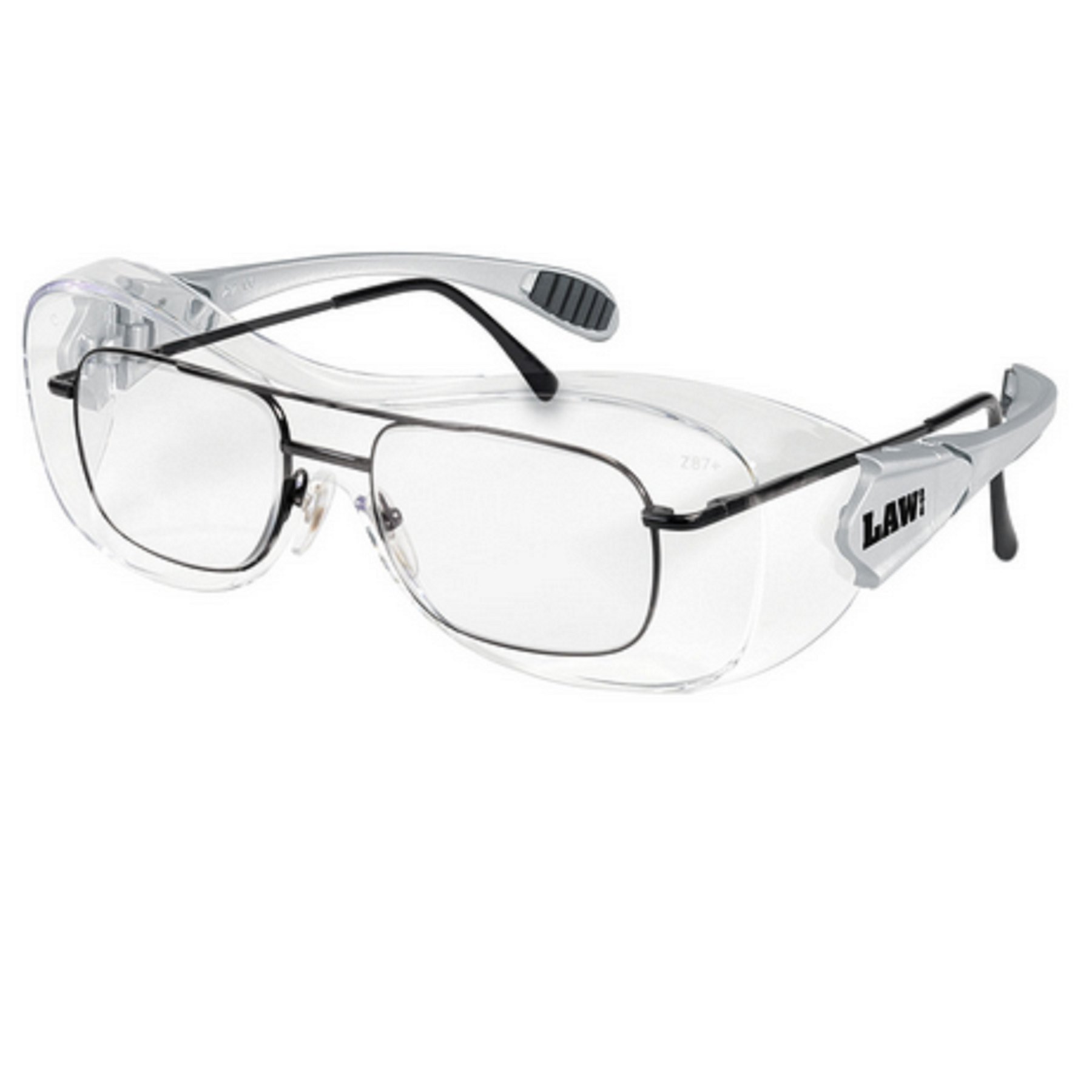 Crews OG110AF Law Over The Glass Lot de 2 paires de lunettes de sécurité anti-buée en polycarbonate transparent