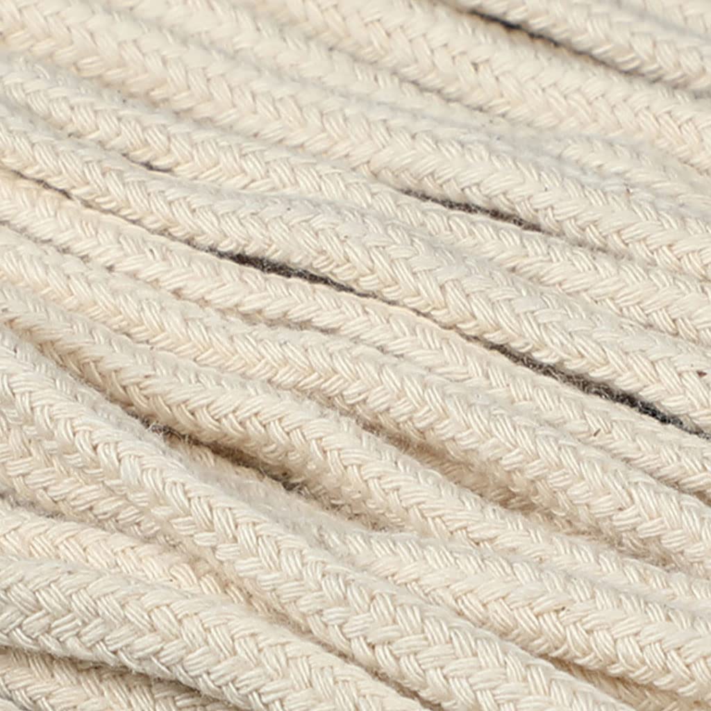 50 pezzi 1/4 stoppini per lampada a olio rotondi in cotone