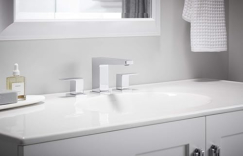 Miniatura 5 de Kohler K-24857-4-CP Honesty - Grifo para lavabo de baño, cromado pulido