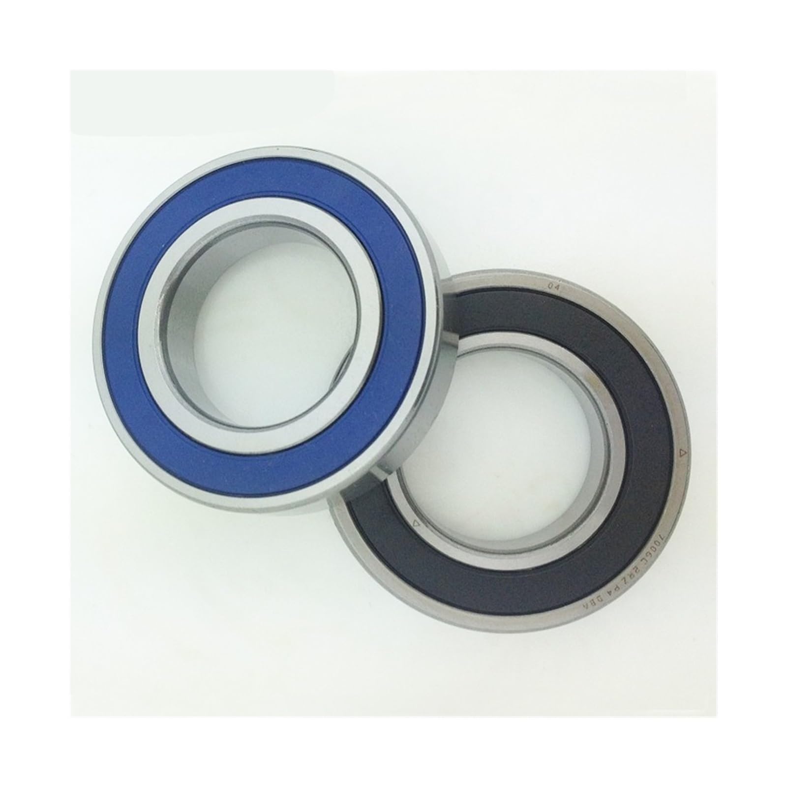 CLBSWYEJK 1pair 7000 H7000C-2RZ HQ1 10x26x8 Sealed Angular Contact Bearings Spindle Bearings ABEC-7 SI3N4 Ceramic Ball(H7000C-2RZ-HQ1-P4DTA)