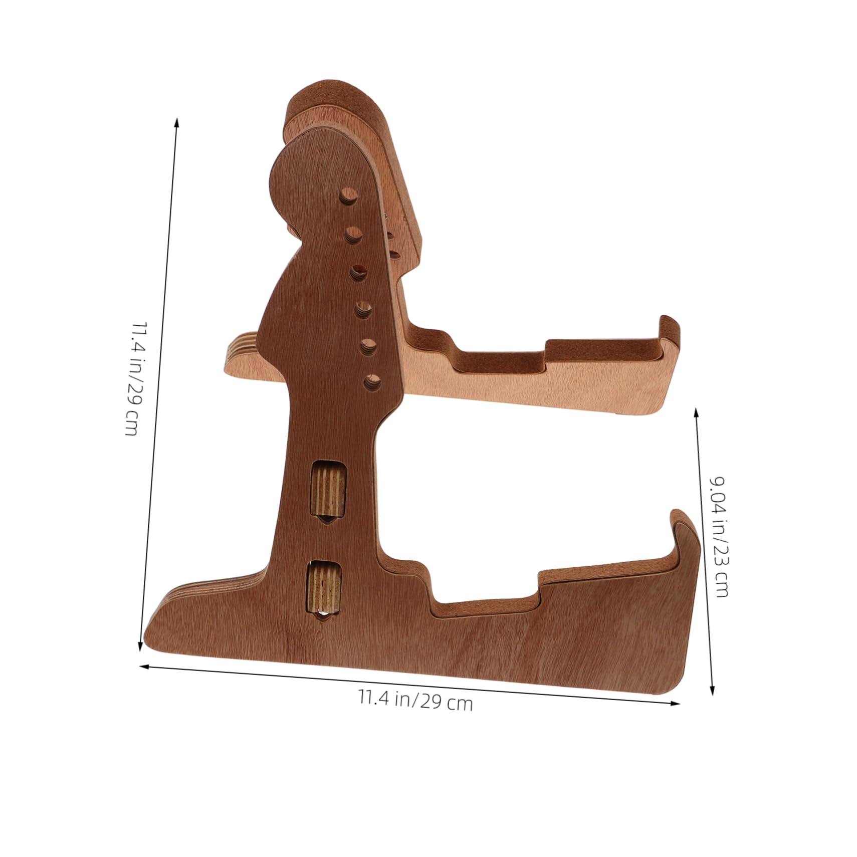 TOYANDONA Gitarrenständer mit Vertikalem Design für Akustikgitarre und Violine Tragbarer Gitarrenhalter zum Schutz und Aufbewahrung Verschiedener Saiteninstrumente bei Auftritten