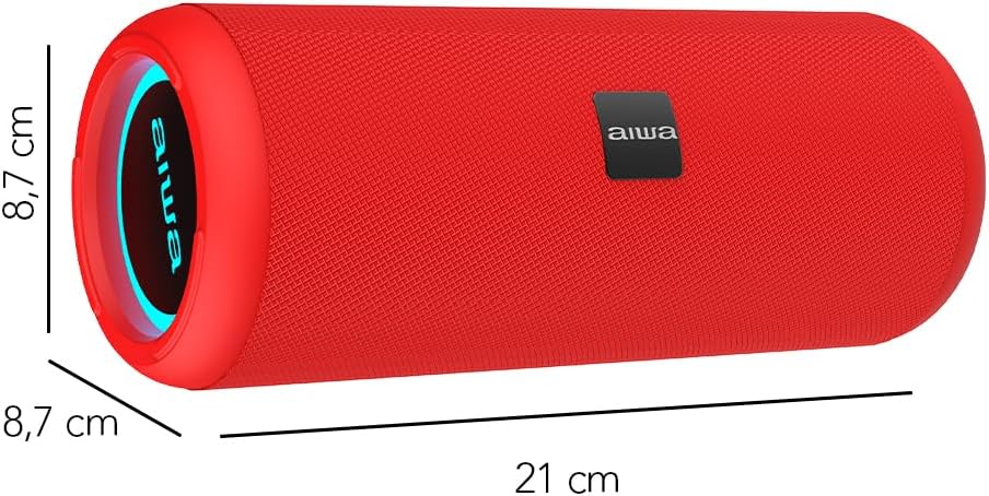 Aiwa AW-KF4 speaker with dimensions