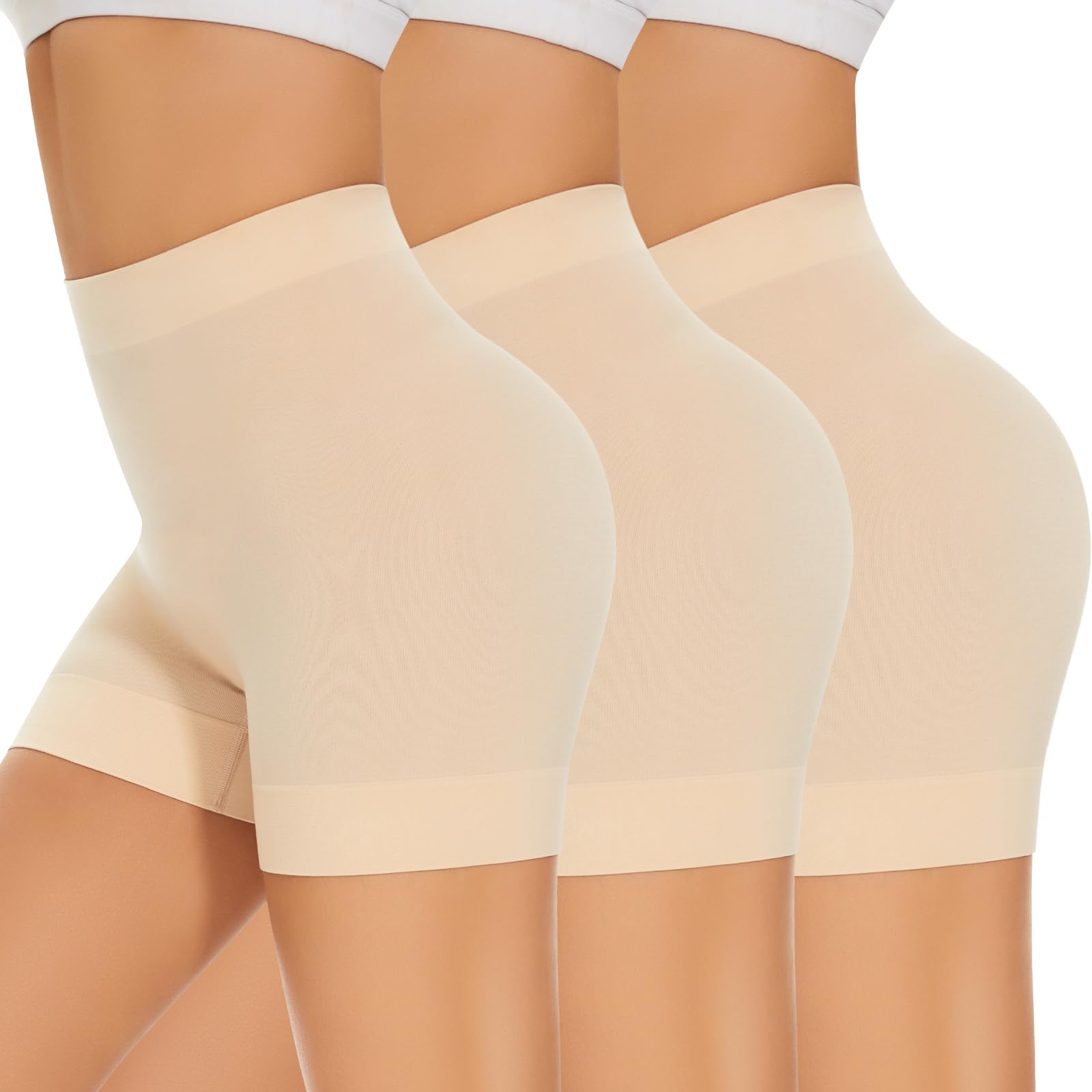 SIMIYA Radlerhose Damen Kurze Unter Kleid Rock Anti Scheuern Hotpants Kurze Leggings Damen Boxershorts Bequem Elastisch Unterhosen für den Alltag