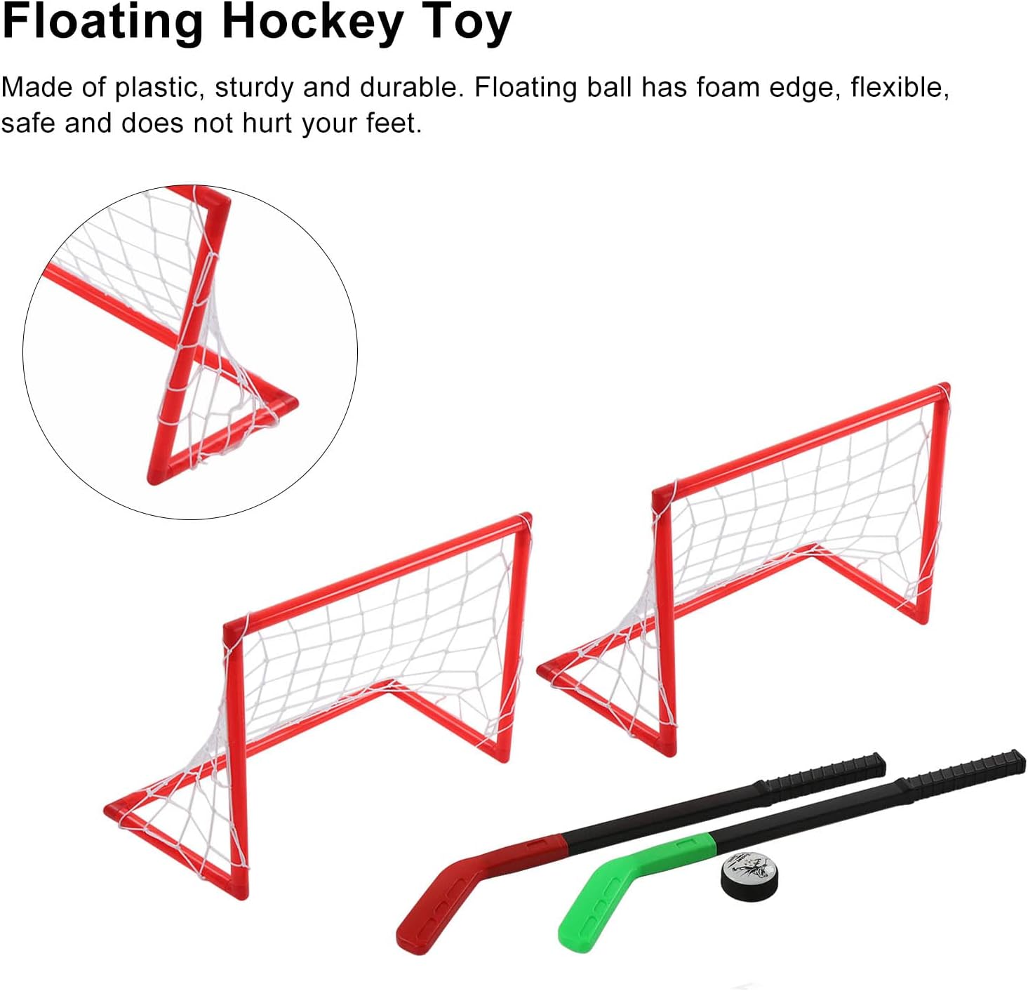 Electric Suspended Hockey, Air Cushion Floating Hockey Gliding Toy, Interactive Toy for Children