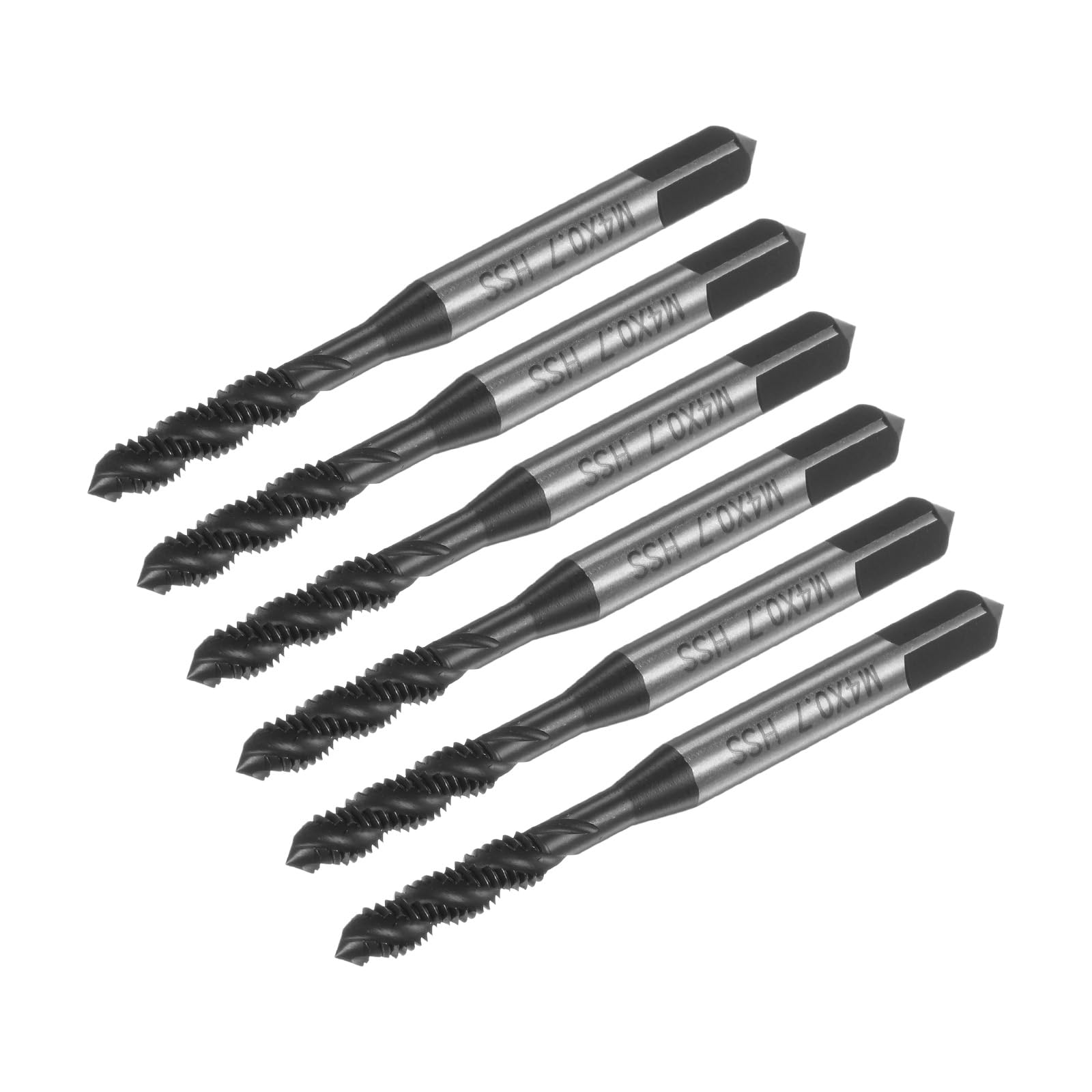 Set Maschi E Filiere Metriche M4 X 0,7, HSS E Acciaio Legato, Per Filettatura Diritta E Tonda, Uso Professionale
