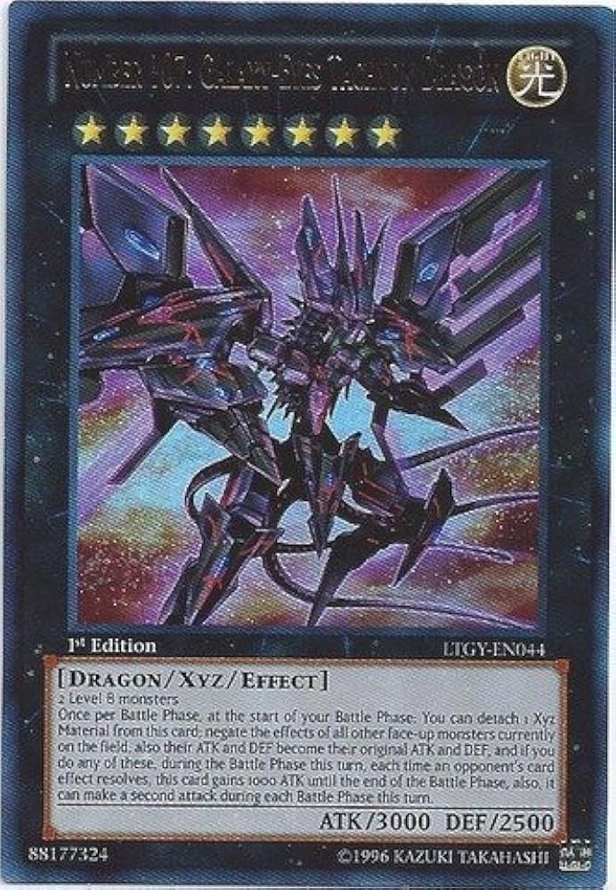 バクオンドロー　シークレット Amazon.com: YU-GI-OH! - Number 107: Galaxy-Eyes Tachyon