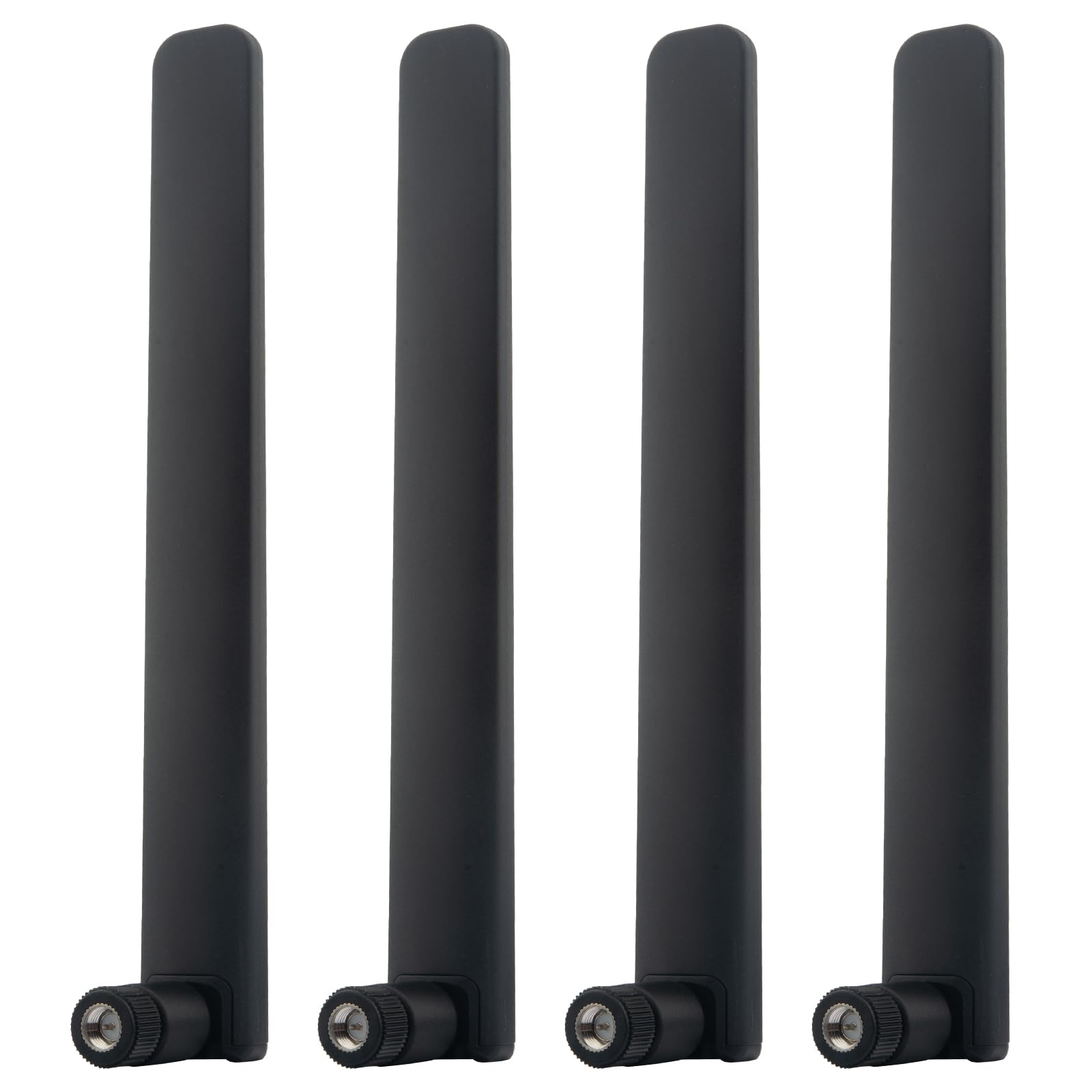 Antenna 5G 4G LTE GSM 3G T-Mobile (confezione da 4) 600-6000 MHz 10dBi banda larga SMA maschio omnidirezionale antenna esterna per T-Mobile/AT & T/Verizon 5G Router Home Internet Gateway