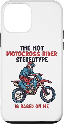 iPhone 12 mini Motocross Rider Stereotype is Based On Me Racing Motocross Case