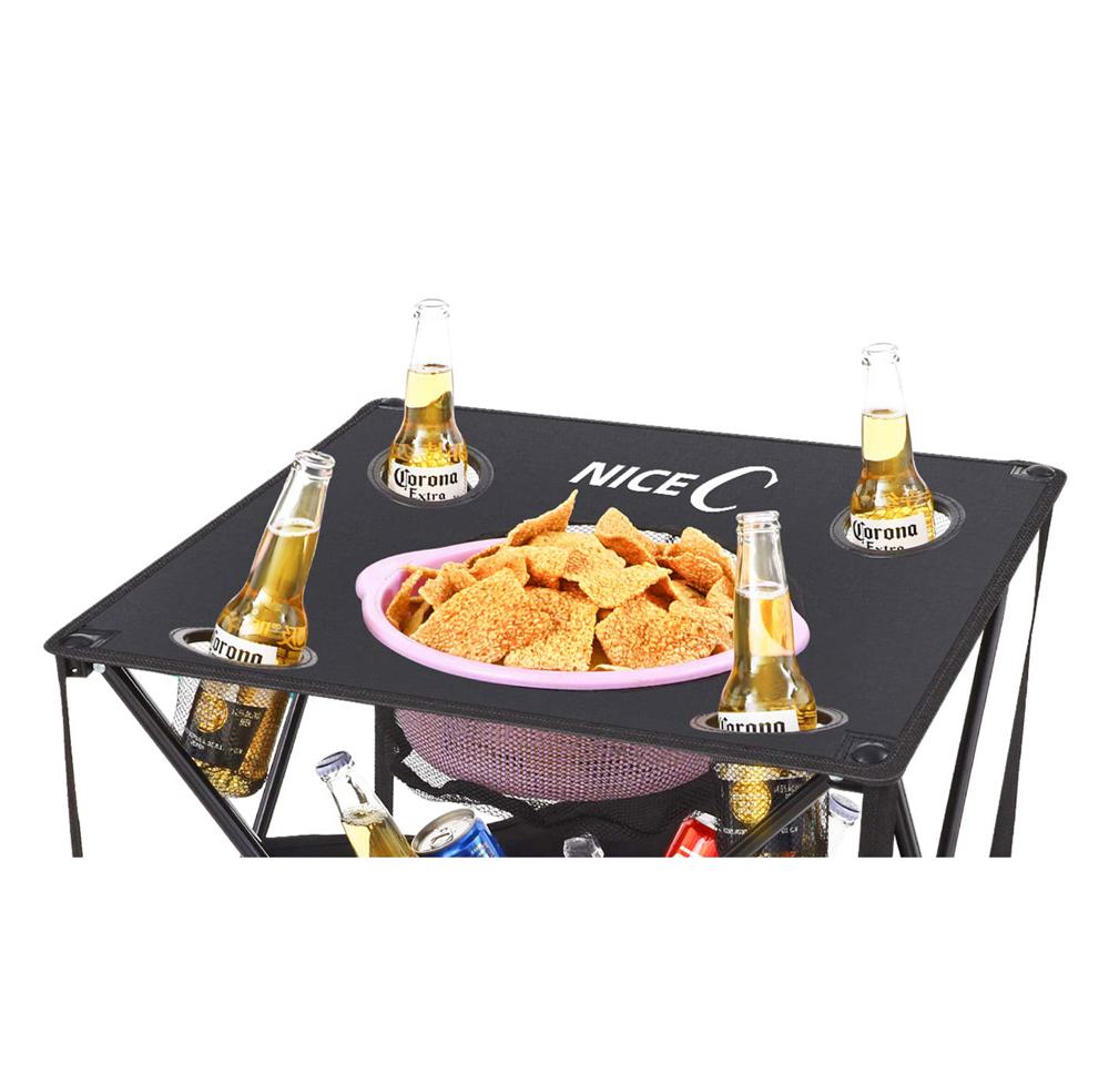 Amazon.com: Nice C Camping Cooler Tables, Small Canvas Table