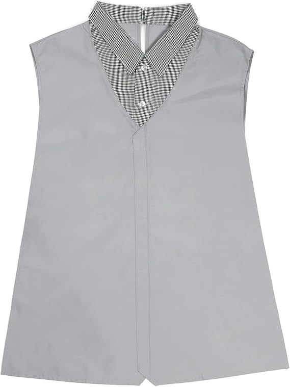 Amazon Co Jp Kiss My Life お食事エプロン 介護用エプロン 介護エプロン 男性用 介護 食事 防水 撥水 襟付き メンズ プレゼント 贈り物 おしゃれ 撥水力up Mon Tablier モンタブリエ シルバー ドラッグストア