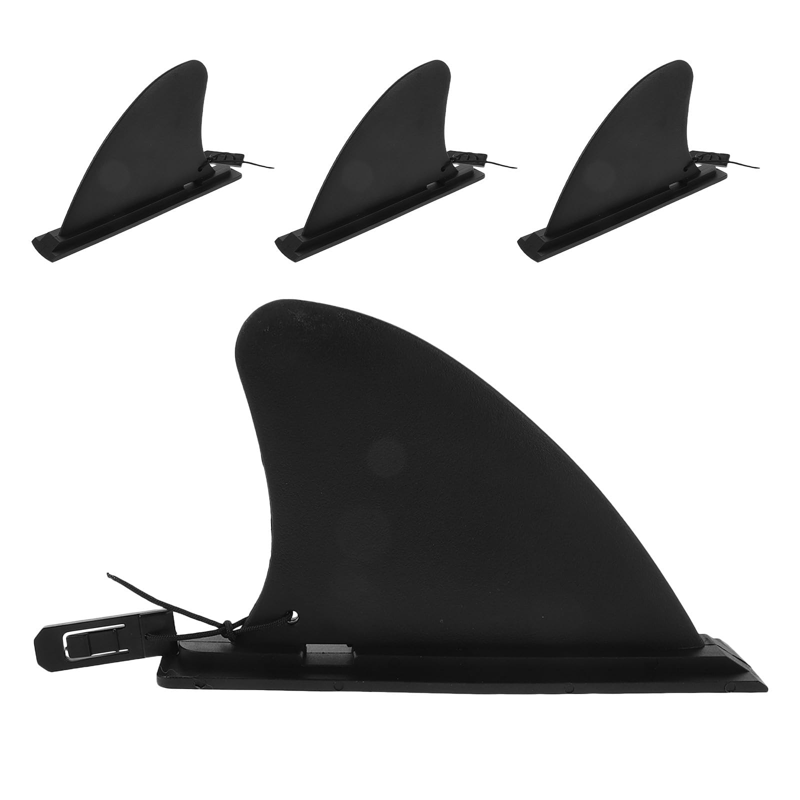 4 Stück Ersatz Paddleboard Finnen aus Pvc für Surfbrett und Paddleboard