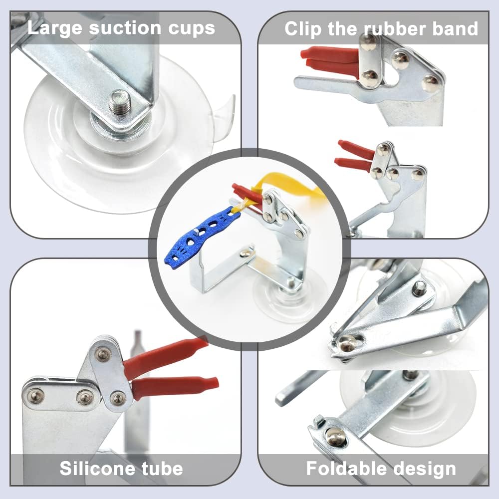 Slingshot Band Tying Jig for Making Slingshot Rubber Bands, Hunting Slingshot Rubber Band Tying Tool, Suitable for Slingshot Catauplt Flat Band and Tube Rubber Bands