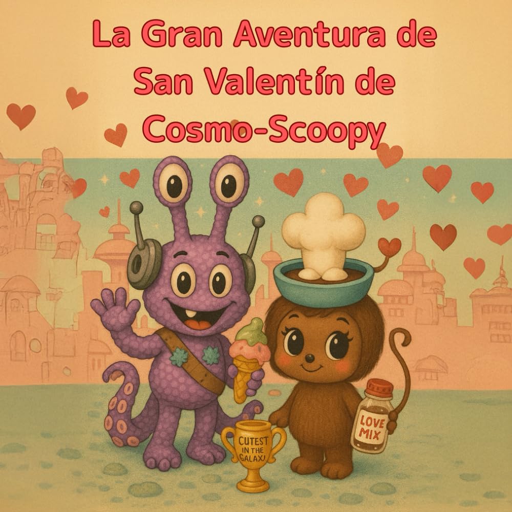 La Gran Aventura de San Valentín de Cosmo-Scoopy: Un viaje dulce y helado (cosmo-scoopy (edición en español))