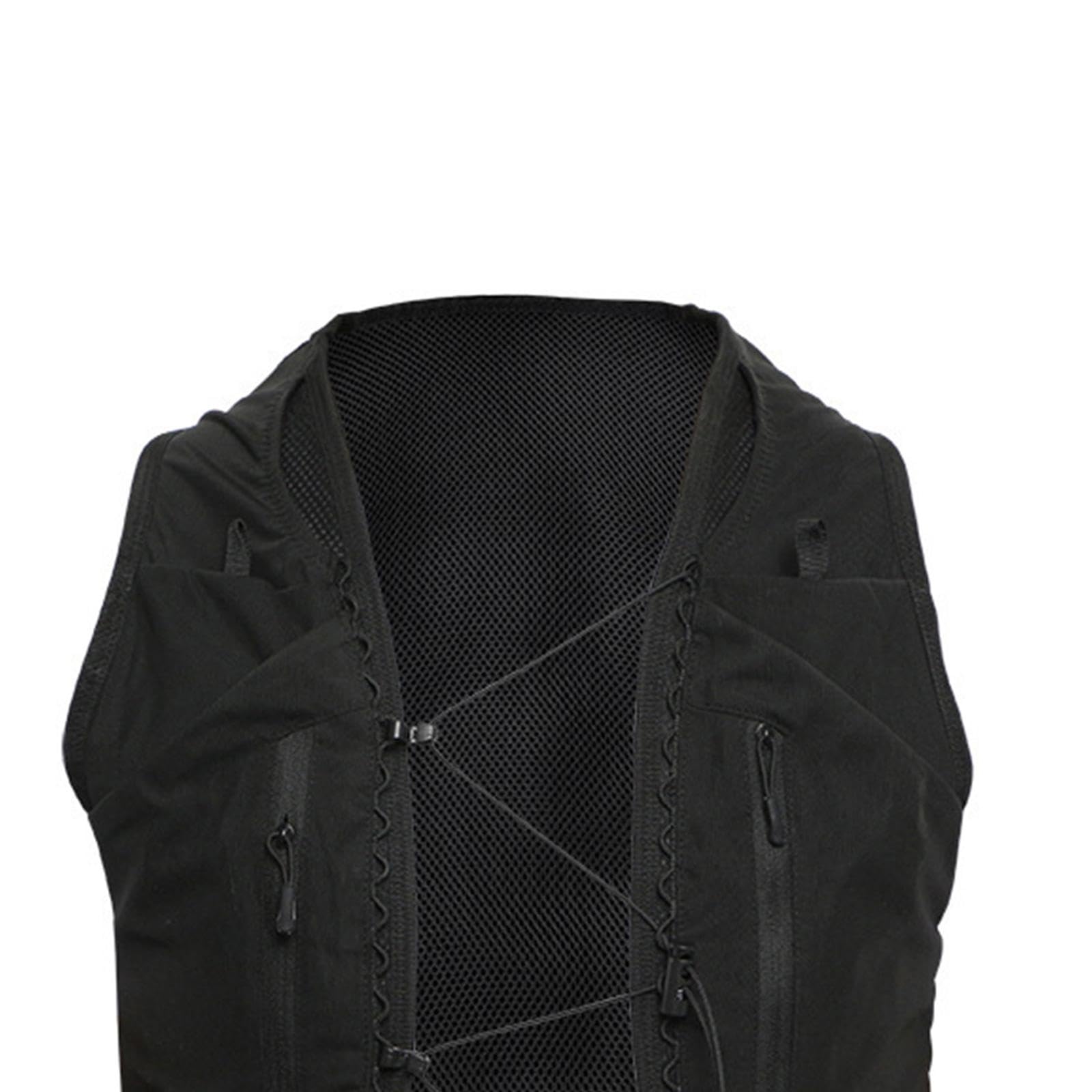Amagogo Trinkweste, Wasserbeutel, Tagesrucksack, mehrere Taschen, Sportzubehör, Trinkrucksack zum Radfahren, Klettern, Radfahren, Joggen, Wandern, S
