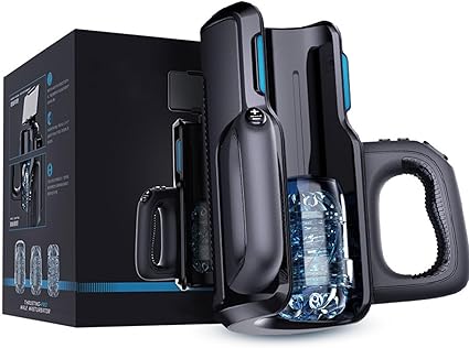 Masturbador Succión Eléctrica Hombre,Masturbadores Masculino Automáticos con,Función telescópica 700 veces/min masturbación loca,Las 72 cascadas de Cannon King