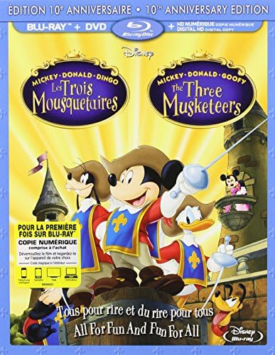Mickey, Donald, Goofy: The Three Musketeers [Blu-ray]
