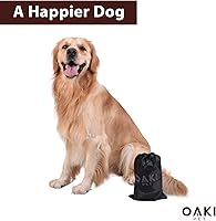 Vista 8 de Arnés de elevación para perros, arnés para perros grandes, soporte para patas traseras, ayuda a la movilidad de tu perro anciano o discapacitado