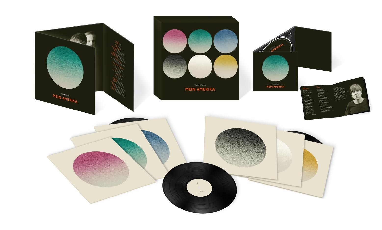 Mein Amerika (Ltd.Vinyl 6x12'' inkl. Album im