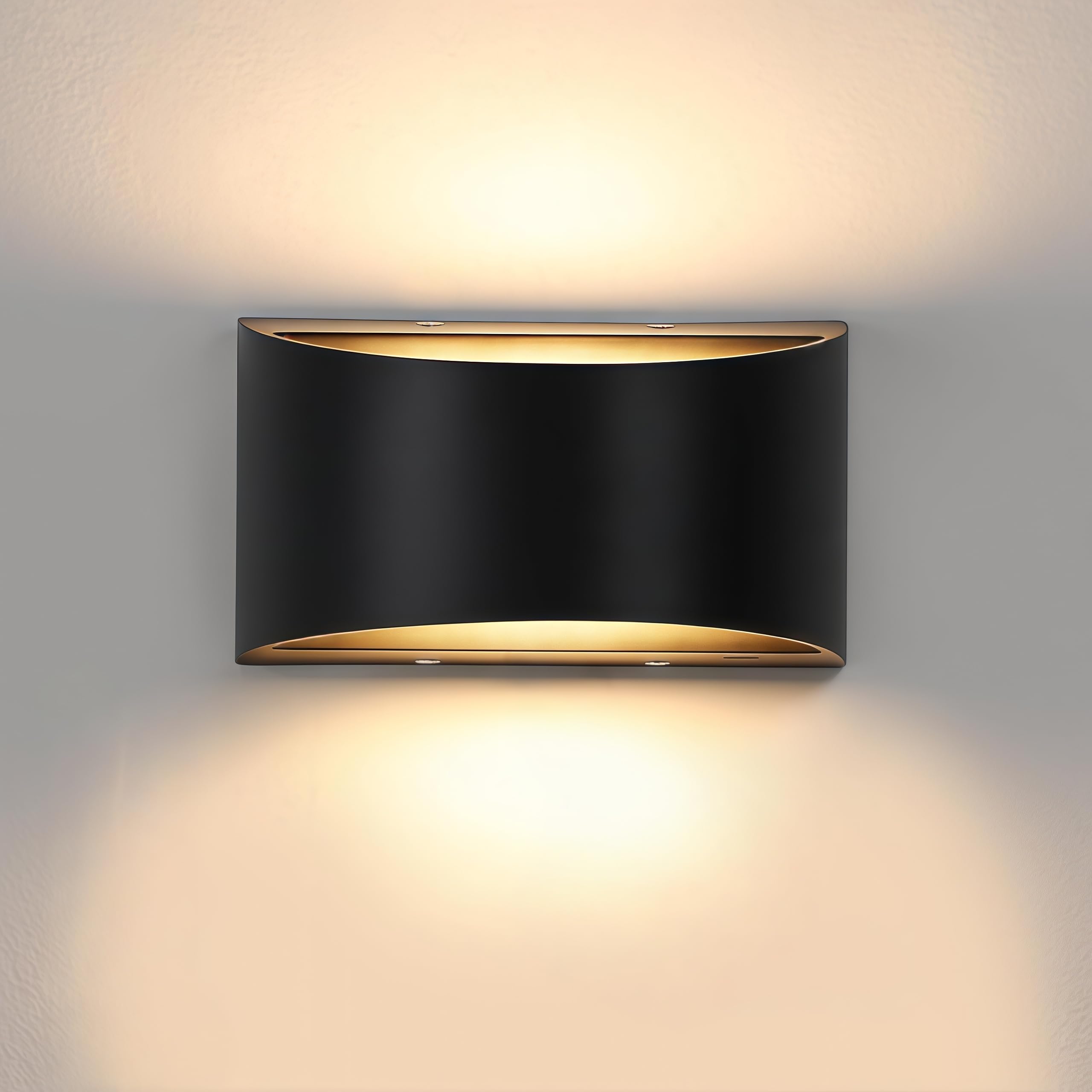 Photo 1 of Lightess LED Wall Sconce Light Indoor Dimmable Wall Lights Modern 12W Hallway Wall Lighting for Living Room Bedroom Stair, Warm White
