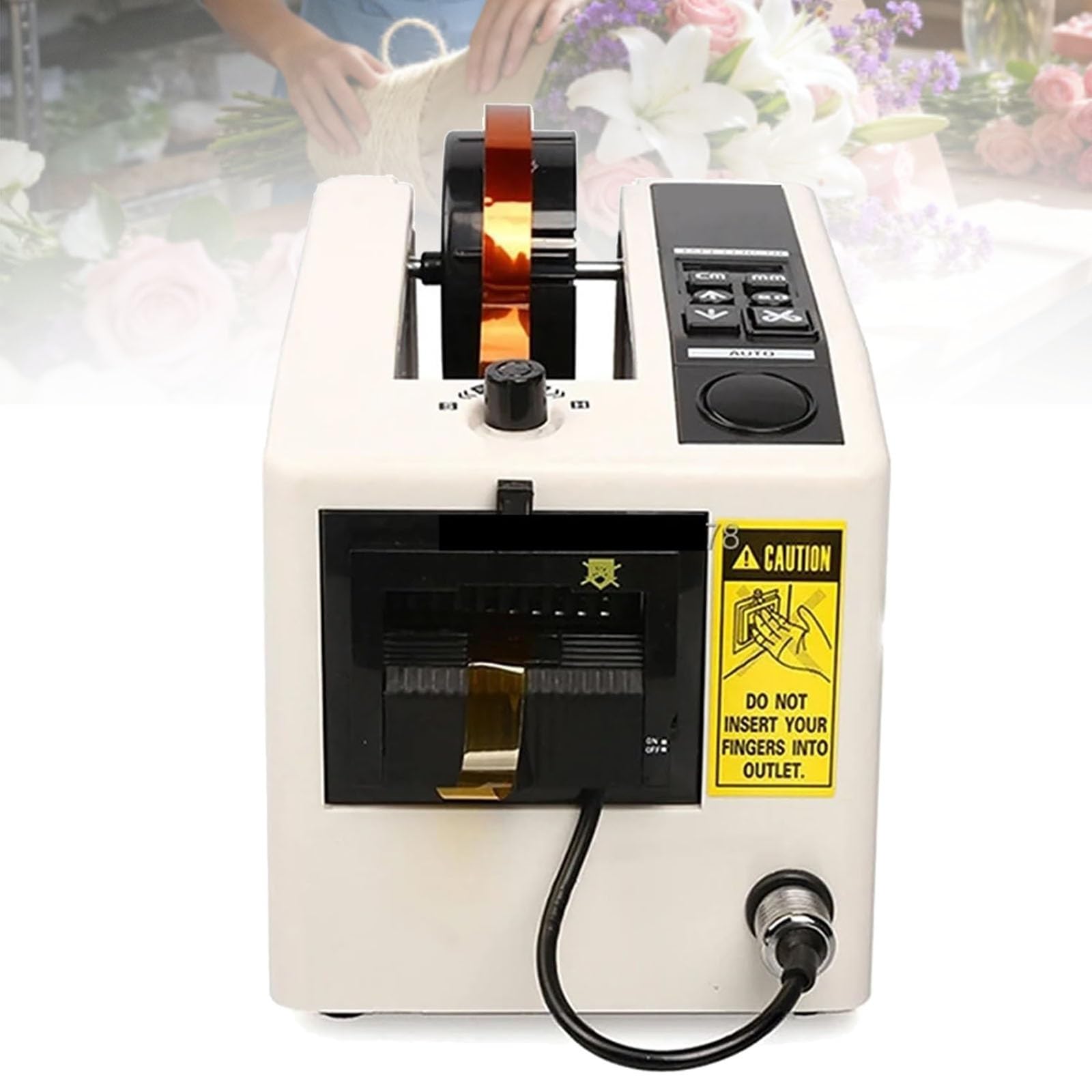 Distributeur automatique de ruban adhésif - Longueur de coupe réglable de 20 à 999 mm - Largeur de 7 à 50 mm - Pour un emballage et une expédition efficaces, idéal pour le bureau et la maison