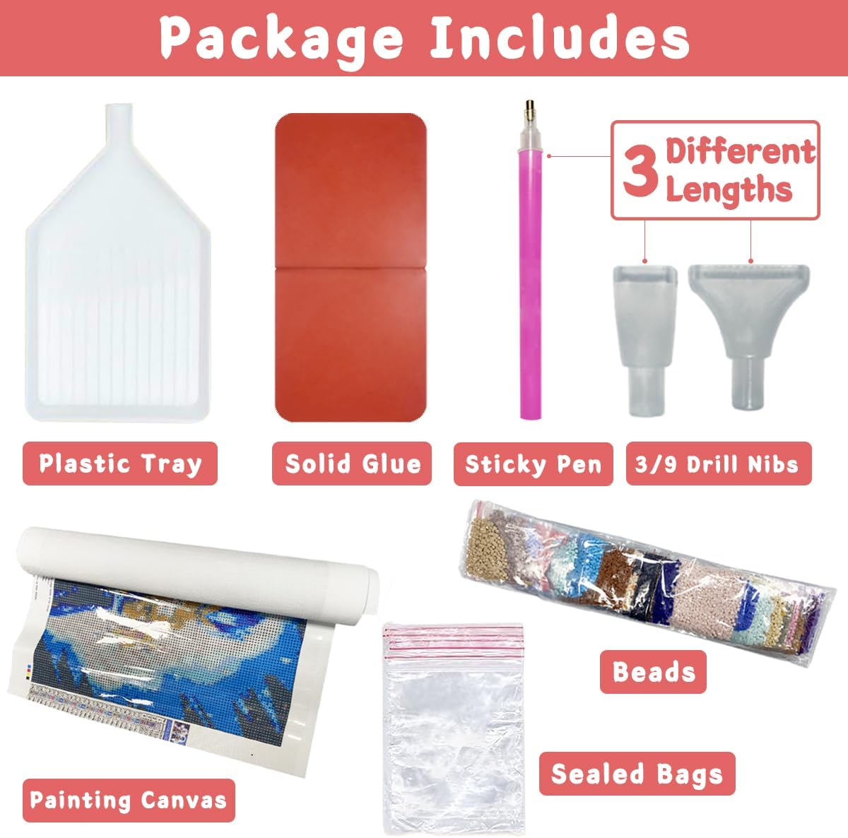 EGUEGU Custom Diamond Art Painting Kits for Adults - 5D Personalized Drill Painting DIY Your Own Photo - Customized Diamond Picture Art Gift for Home Decor