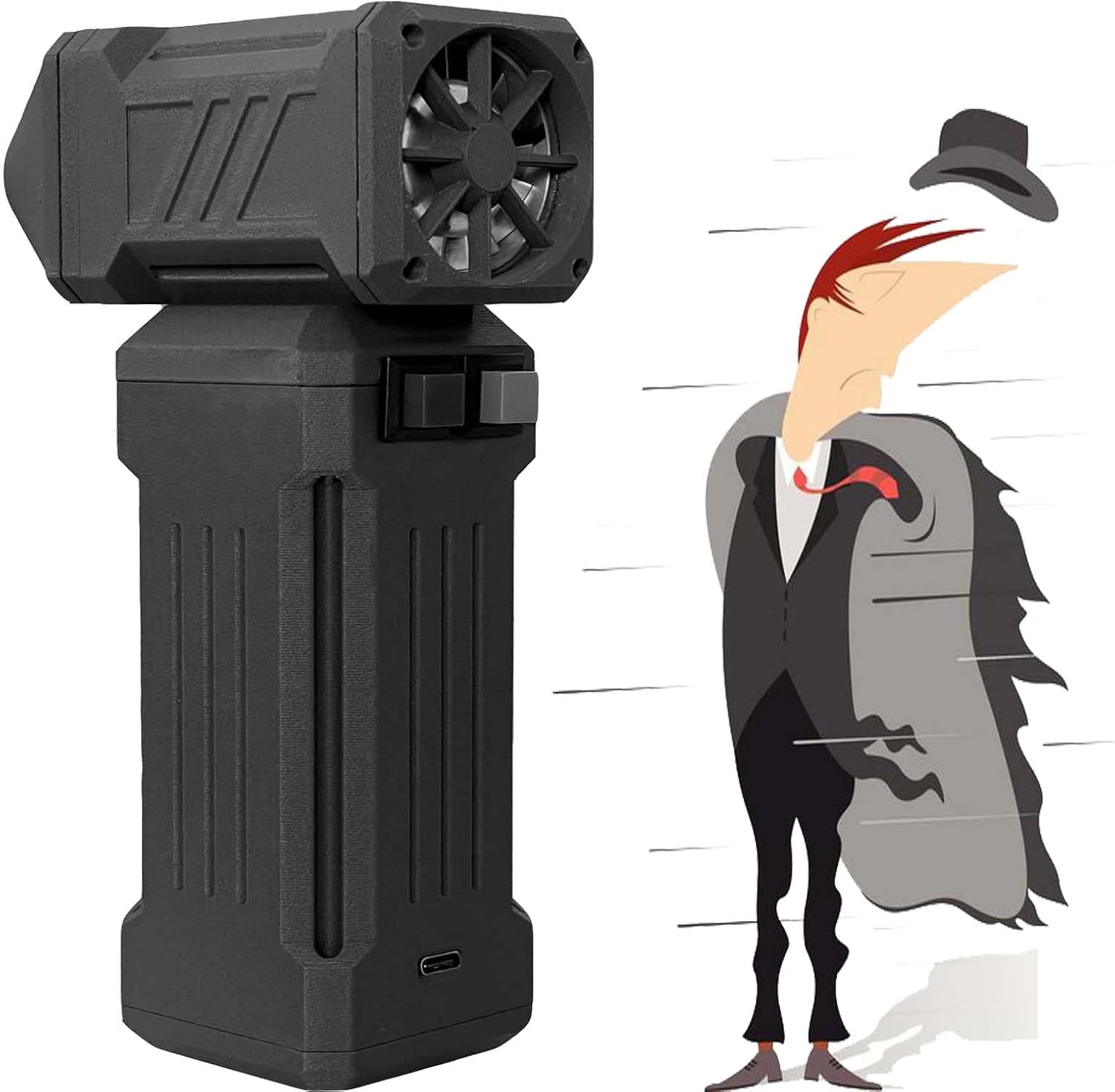 Mini Jet Blower 150000 RPM Jetblower Powerful Fan, Portable Hand Held Powered Mini Jet Fan Blower, Cordless Jet Blower to Dry Car, Hair Drying,