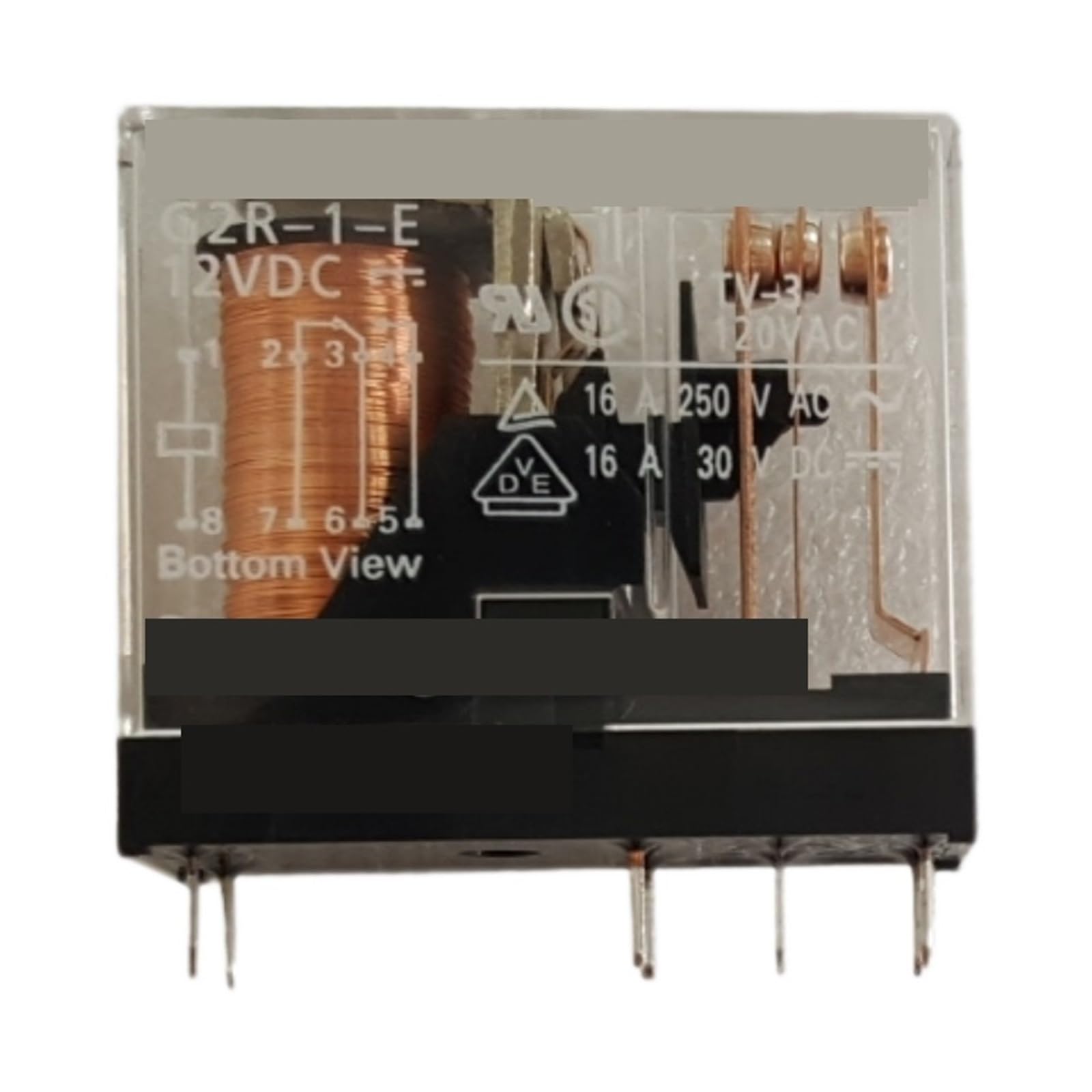 Relé G2R-1 12VDC con conmutación estable para optimizar sistemas de automatización
