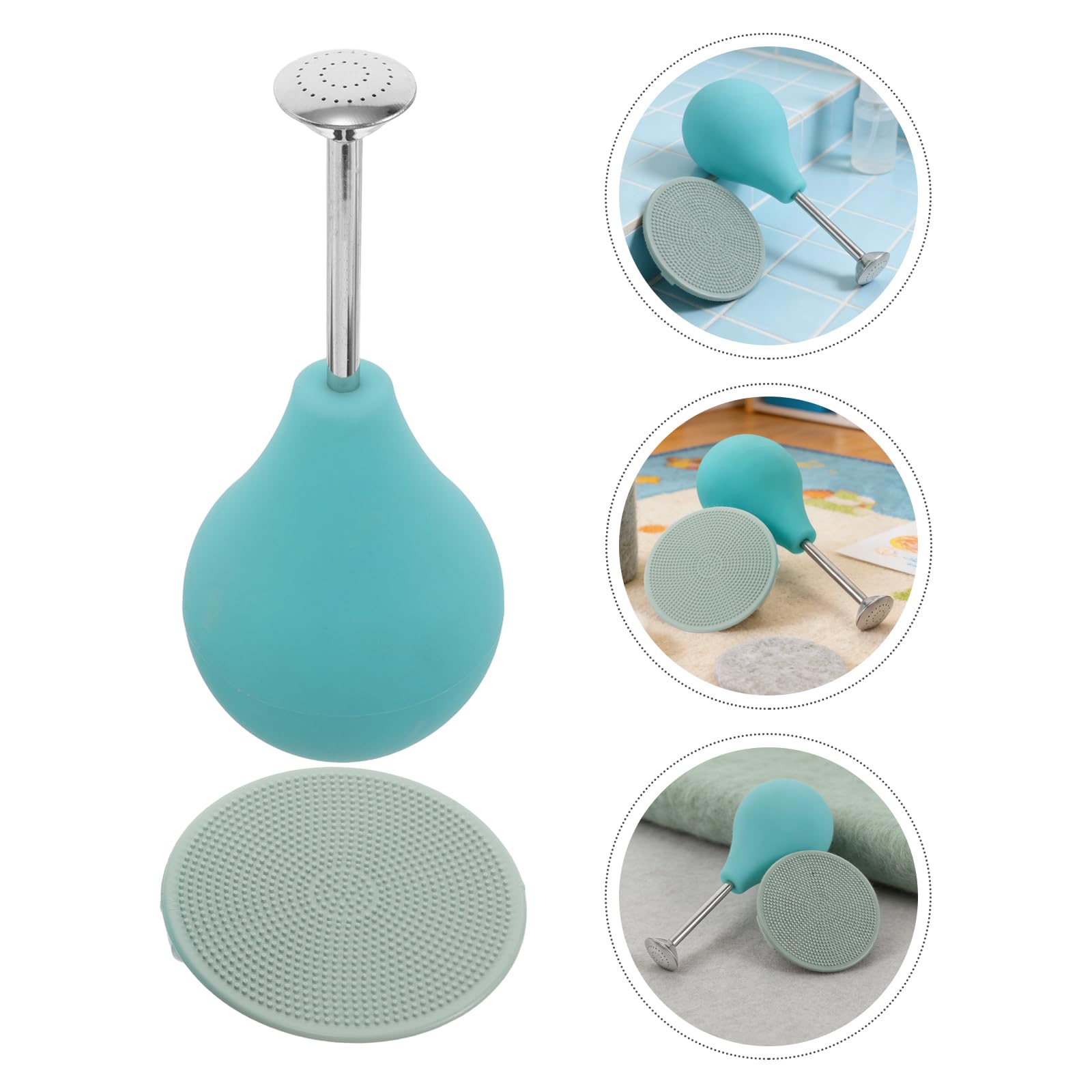 SOIMISS Set Utensili per Infeltrimento a Umido Pallina Spruzzatrice D’acqua e Lana da Infeltrimento per Tessitura, Kit Completo per Progetti Fai da Te e Cuciture Precise, Forniture