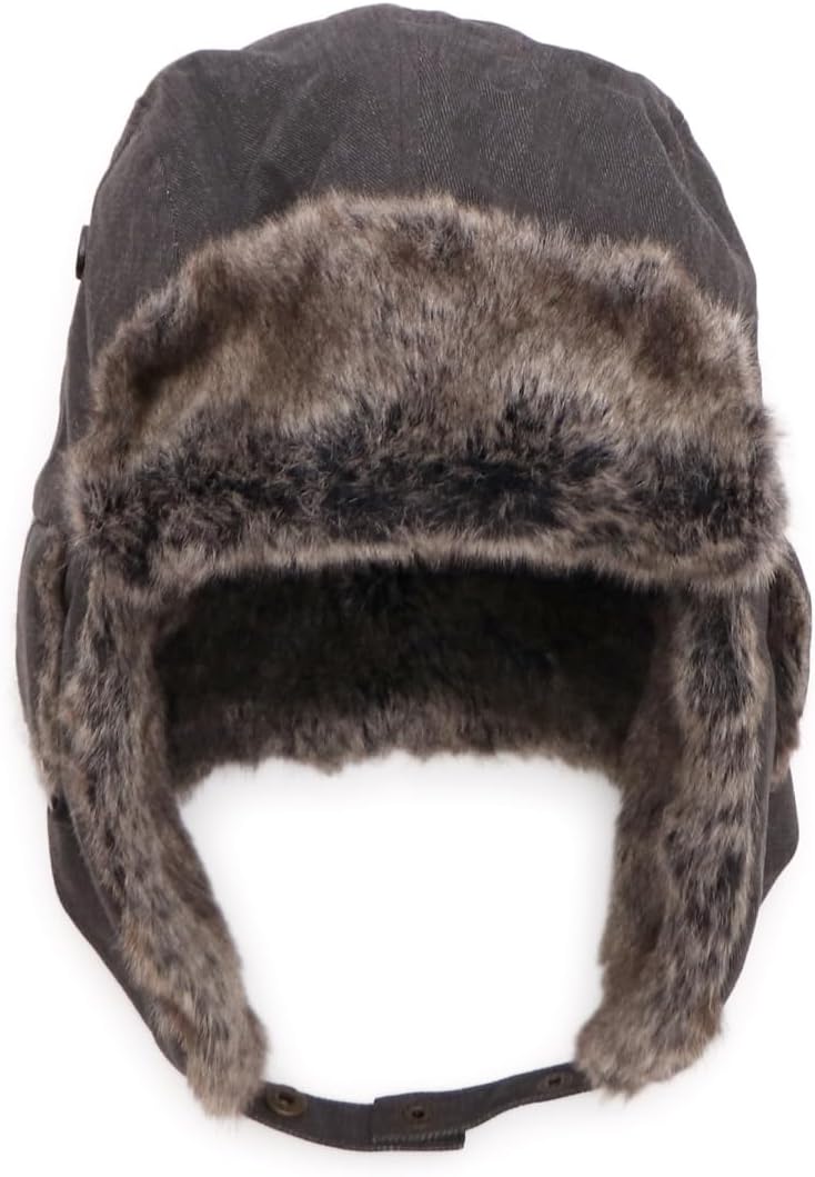 (ミルサ)Milsa フライトキャップ 帽子 イヤーフラップ ウォッシャブル 洗える フェイクファー もこもこ ユニセックス