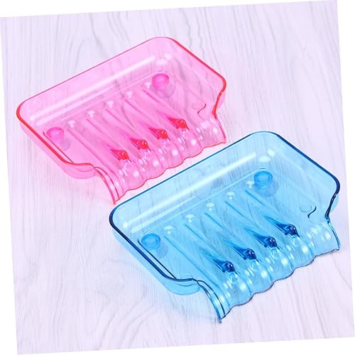 Miniatura 4 de Jabonera con ventosa para jabón de baño Jabonera para ducha Jabón Plato de succión Caja de jabón Contenedor de ventosa