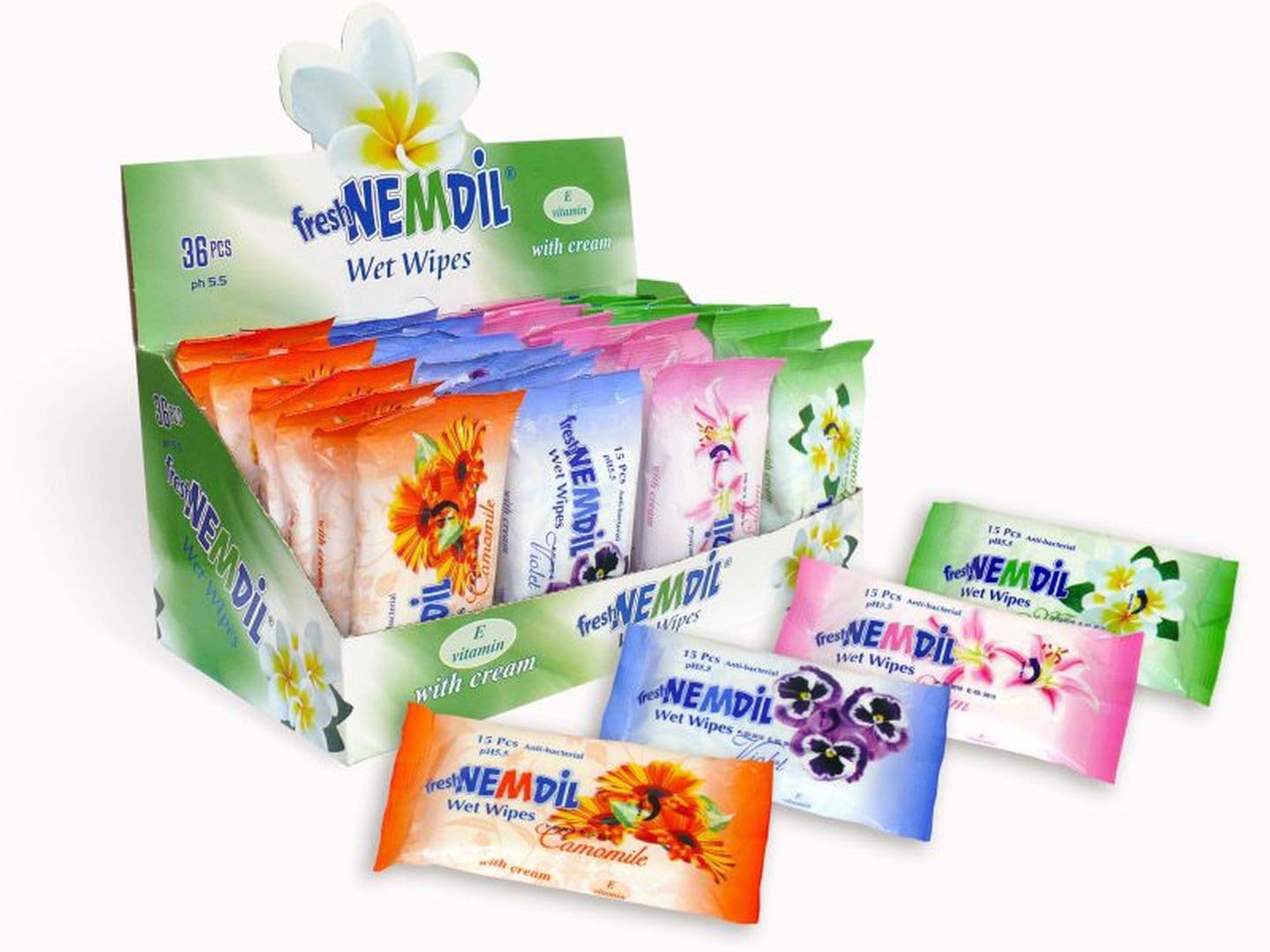 Fresh Wet Wipes Feuchttücher 15pcs