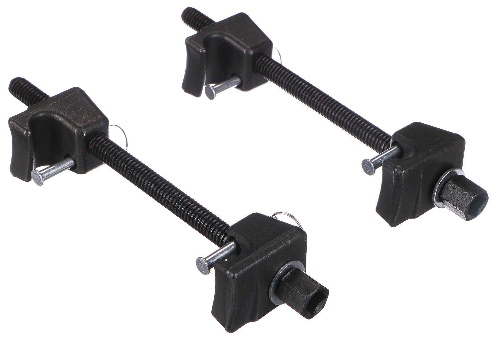 Mechanic Spring Set 4 | Set Heavy-Duty di 2 Compressori Molle con Perni di Sicurezza 380 mm | con Valigetta
