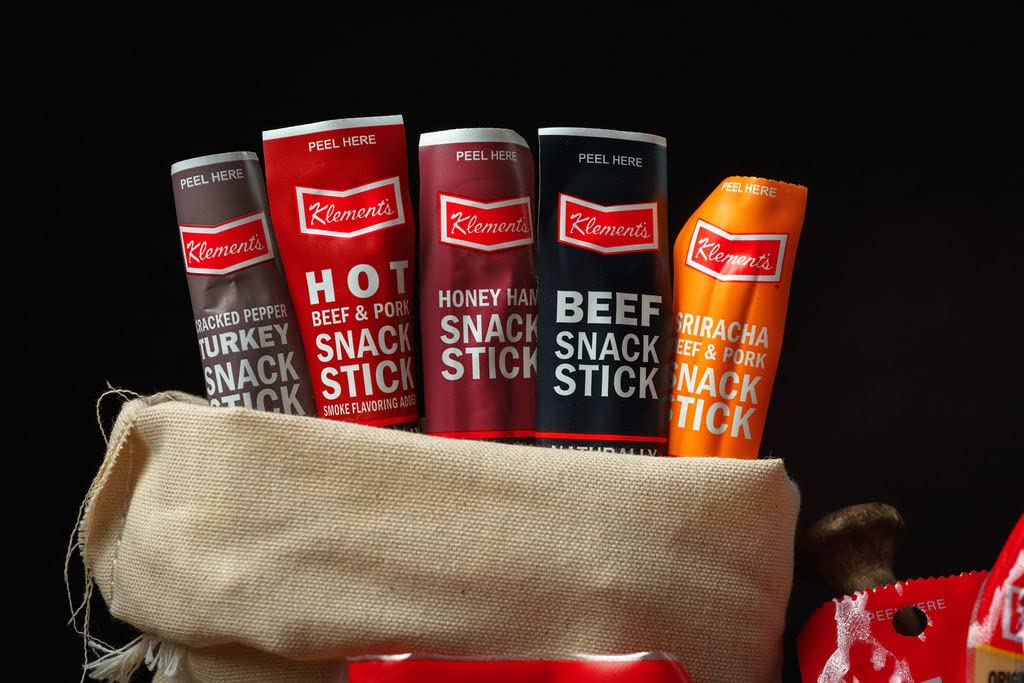 Buy Jerky Gift Basket, 26 pc Unique Snack Stick Gift Bag, Assorted Snack Sticks, Meat & Cheese