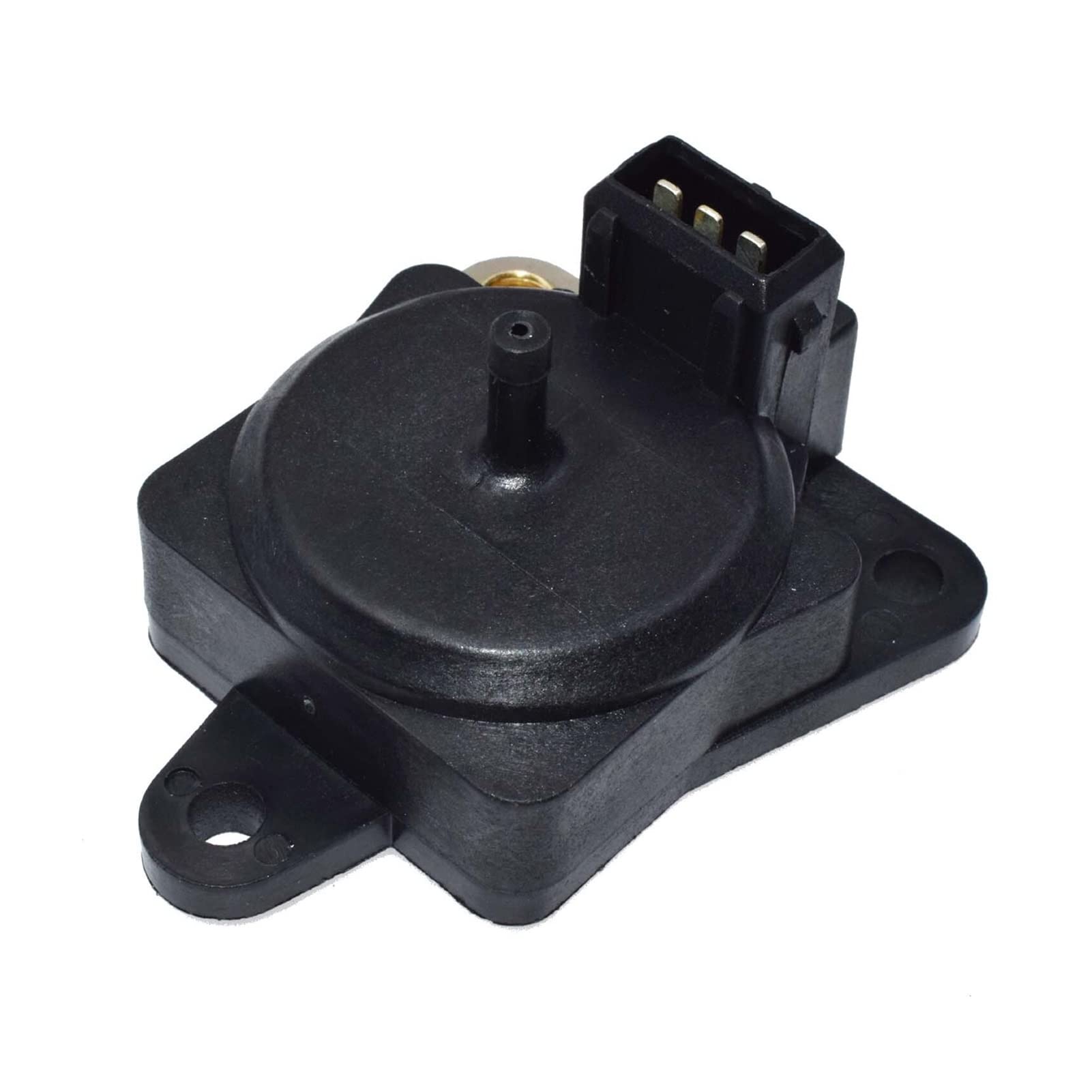 MAP Manifold Pressure Sensor + Connector Plug Fit For Ford Escort Sierra Cosworth Fit For Ferrari F40 Lancia Delta 7654436 215810001101 air pressure sensor (Color : Only Sensor)