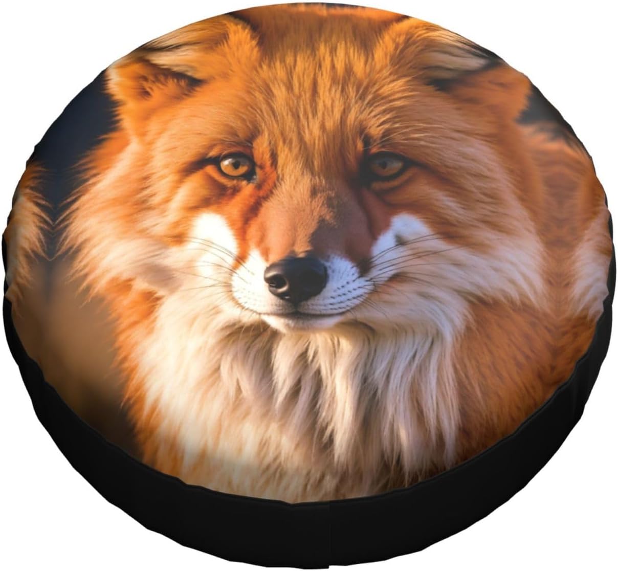 Fox Print Tire Cover Universal Spare Wheel for Trailer Rv SUV Truck Camper Travel Accessories