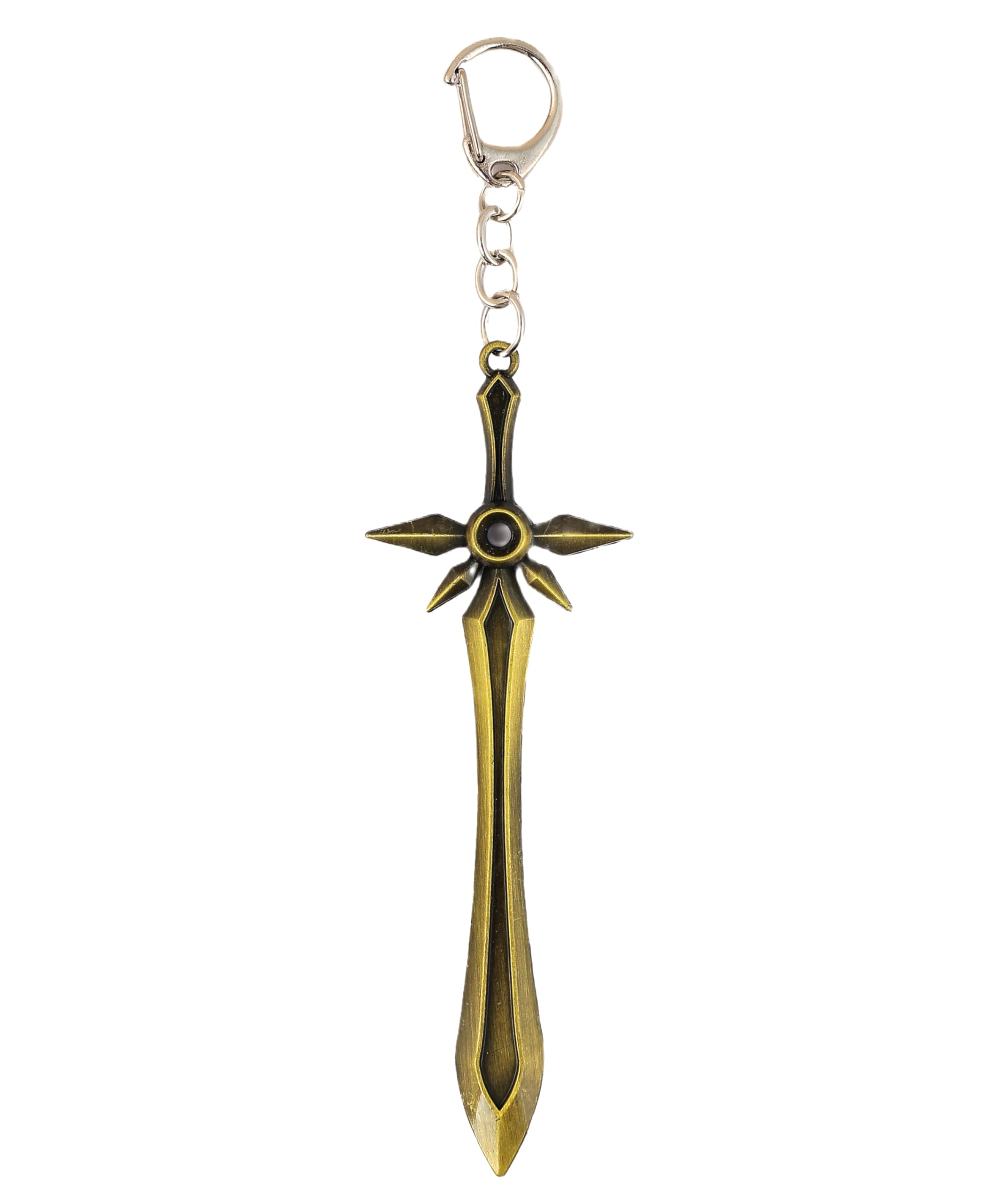Premium Metal Keychain Collection � Iconic Game & Anime Characters � Durable & Stylish Key Accessories (Flower Swor) 2