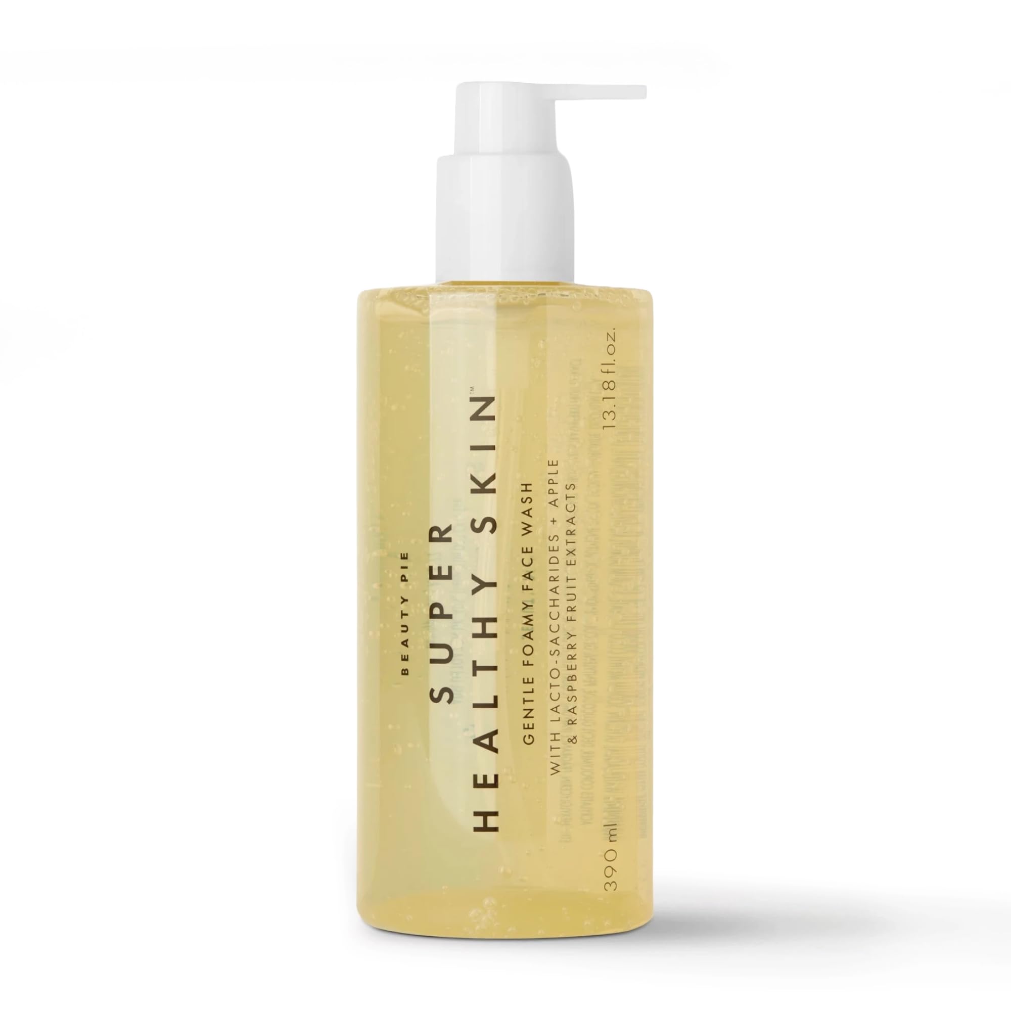 Beauty Pie Super Healthy Skin Jumbo - Detergente viso schiumoso super delicato, detergente schiumogeno purificante agli aminoacidi, perfetto per pelli grasse e inclini all'acne, 390 ml, prodotto in