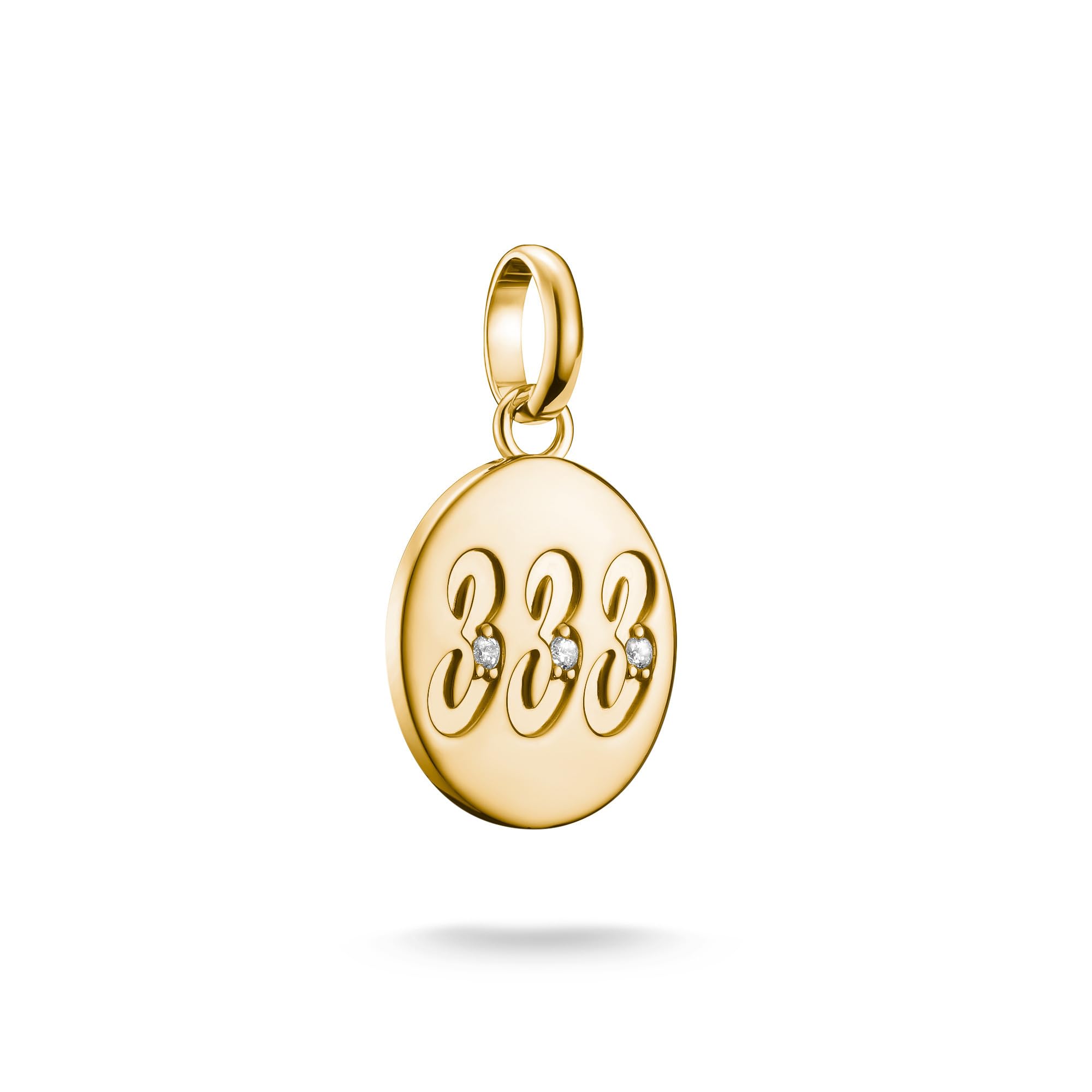 Thomas Sabo Charm Connect Angel Number Pendant With Stones