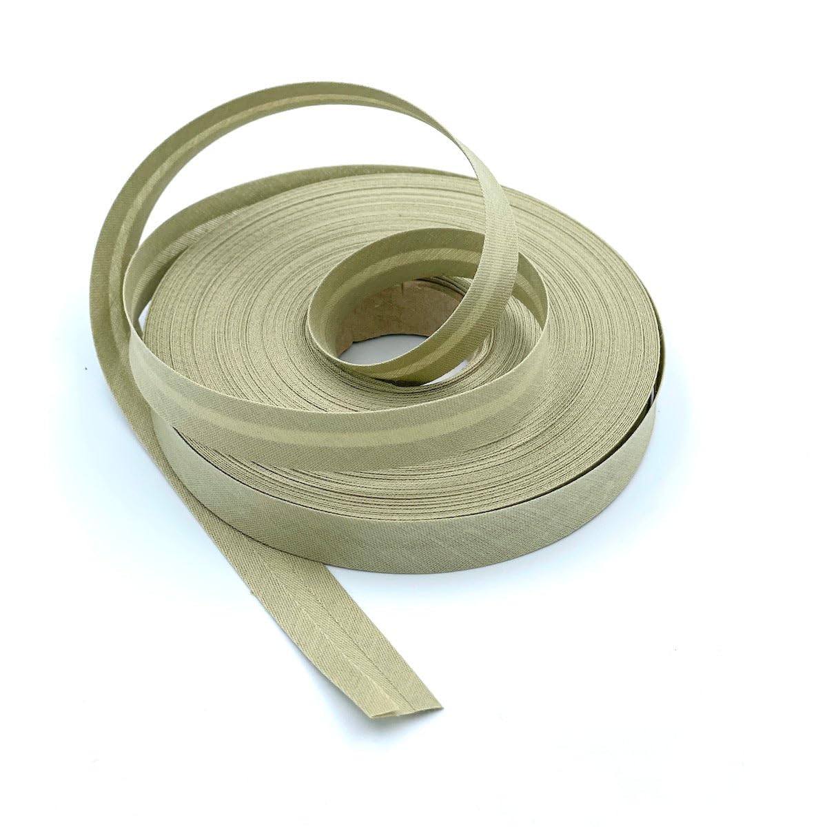 Craft Cult 16mm Wide Plain Bias Binding Tape - 25 Metre Roll (77 - Mushroom)