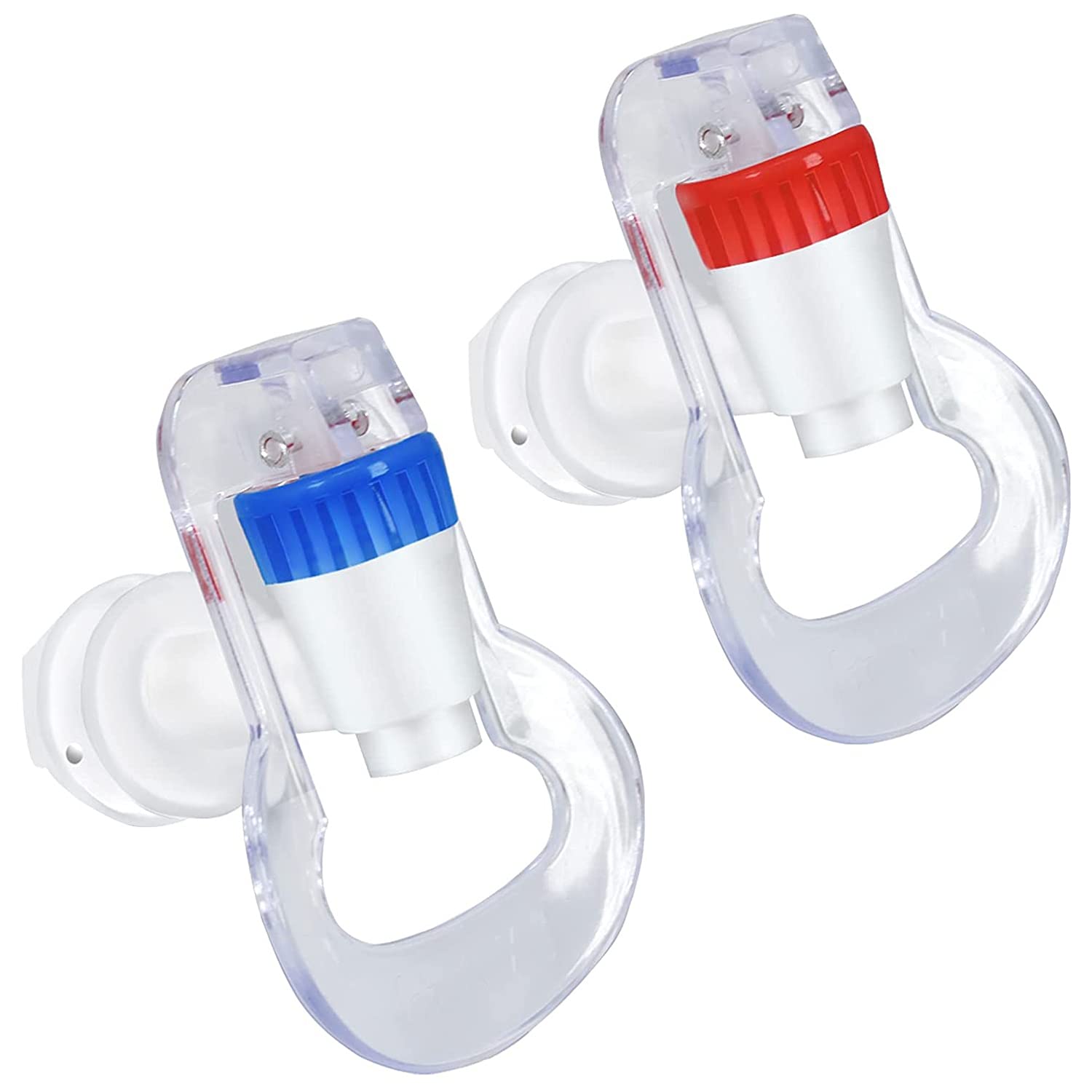 Dispenser di acqua rubinetto di spinta di ricambio - Rubinetto dell'acqua fredda e confezione blu e rosso
