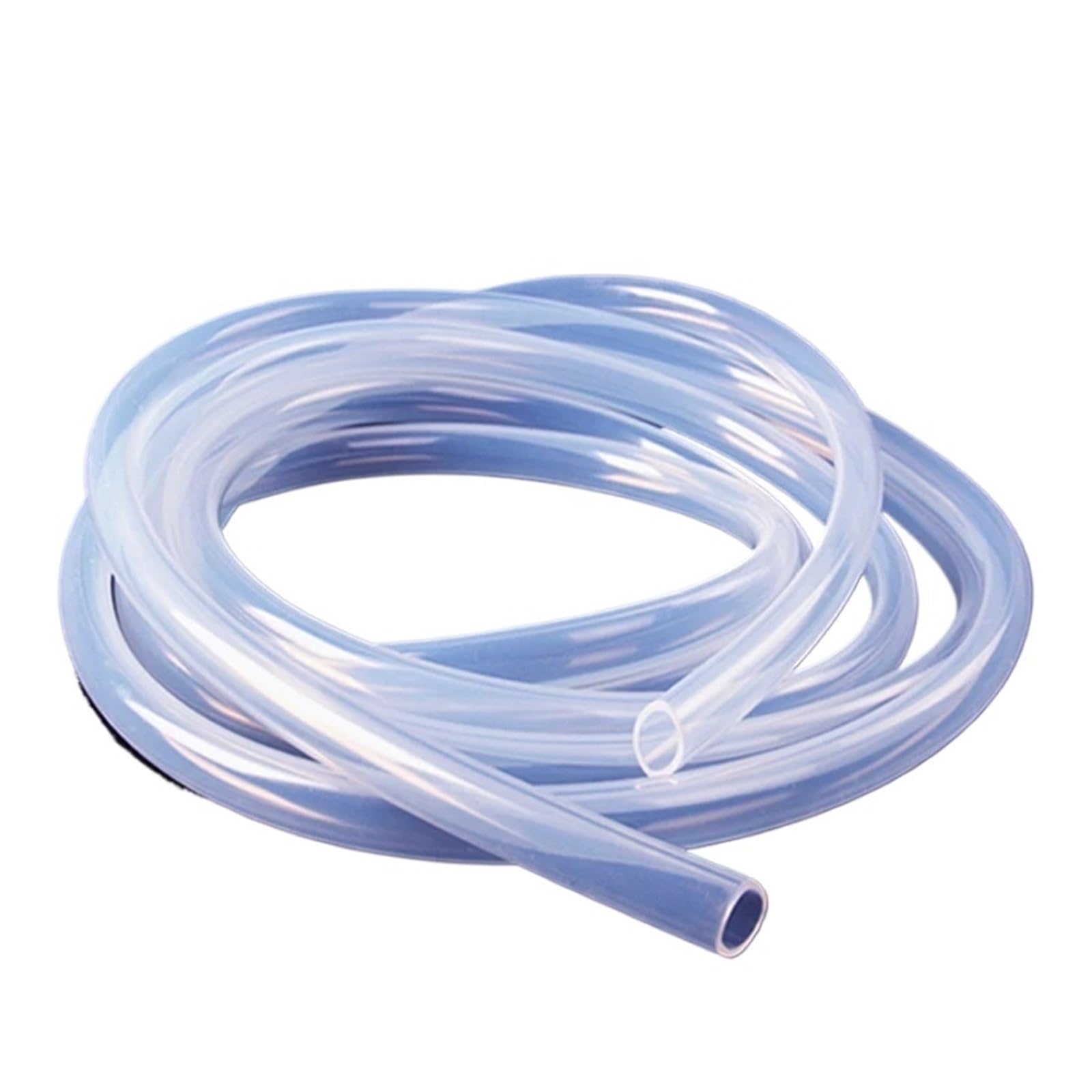 Manguera de tubo de silicona transparente de grado alimenticio, insípida, resistente a altas temperaturas, dispensador de agua, bomba peristáltica for el hogar.(5 Meter,ID8x OD14mm)