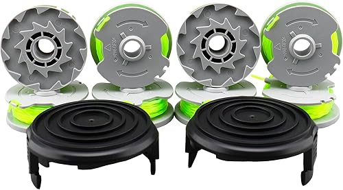 Miniatura 3 de WA0014 - Carretes de repuesto de línea de recortadora para desbrozadora Worx WG168 WG184 WG190 WG191 de repuesto, alimentación automática de 20 pies