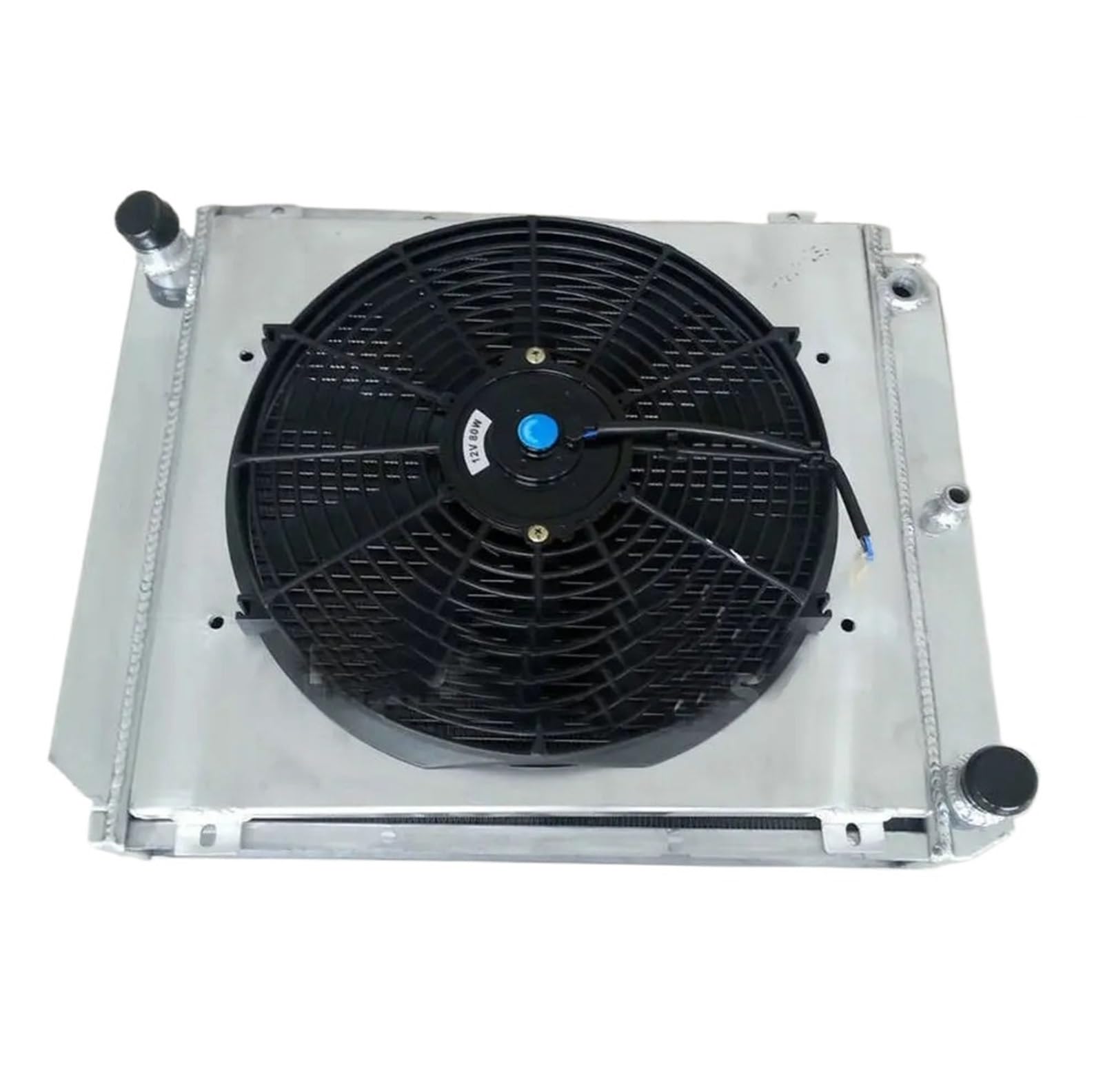 Hgddbae Radiator Shroud Fan Cooled Intercooler Turbo Intercooler Fit For 240 244 245 760 1979-1993 940 960 1990-1994 4Cyl 2.0/2.1/2.3L Turbo B230 Dl/Gle Aluminum Radiator+Shroud+Fan(Radiator Shroud Fan)