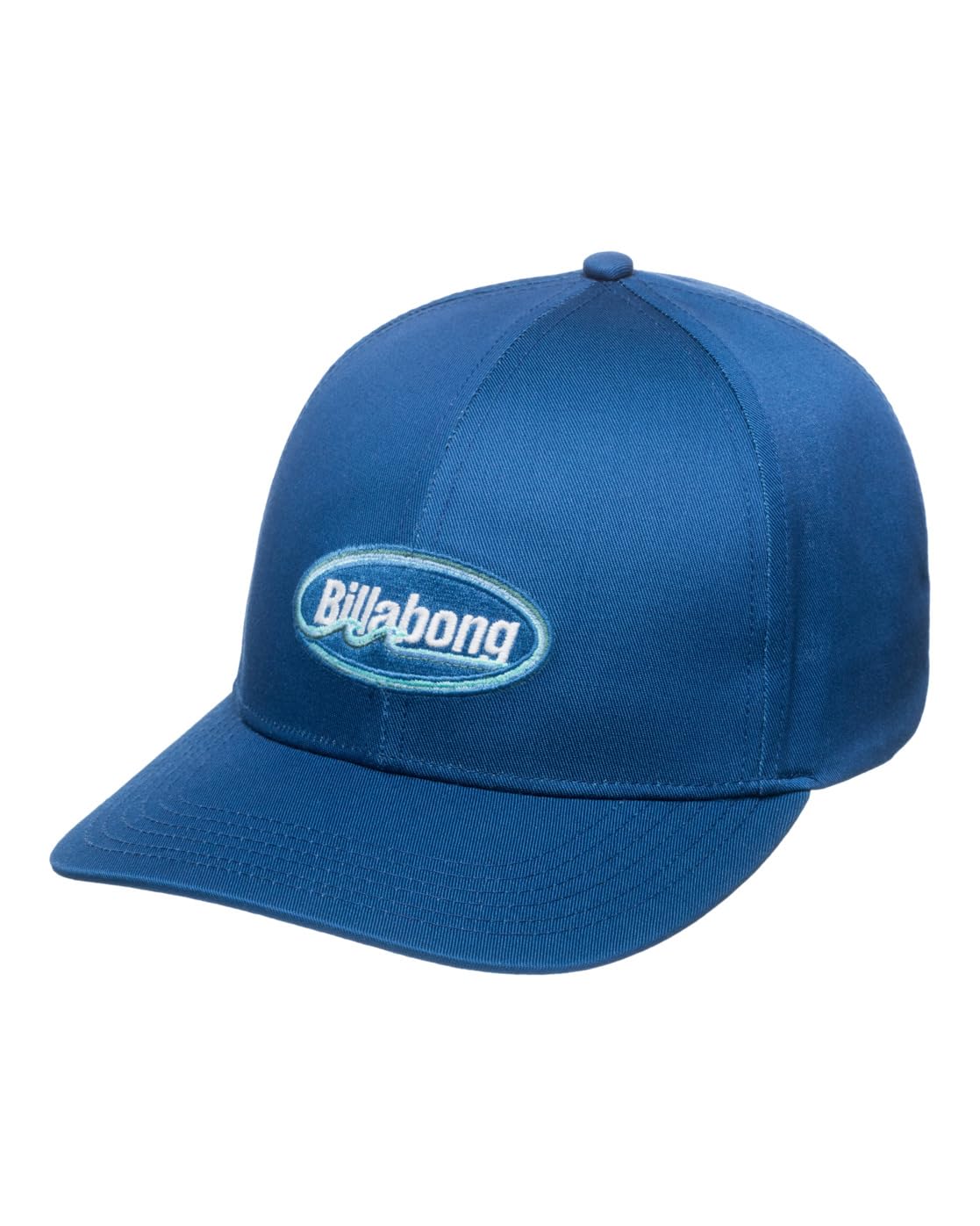 Billabong Men's Blue Walled Snapback Baseball Cap - Size: One Size