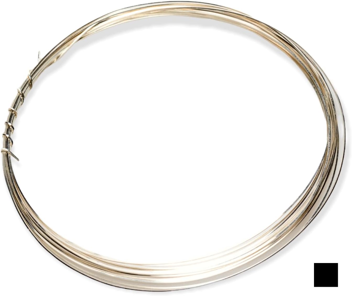 22 Gauge, 925 Sterling Silver Wire, Square, Dead Soft - 15FT from Craft Wire