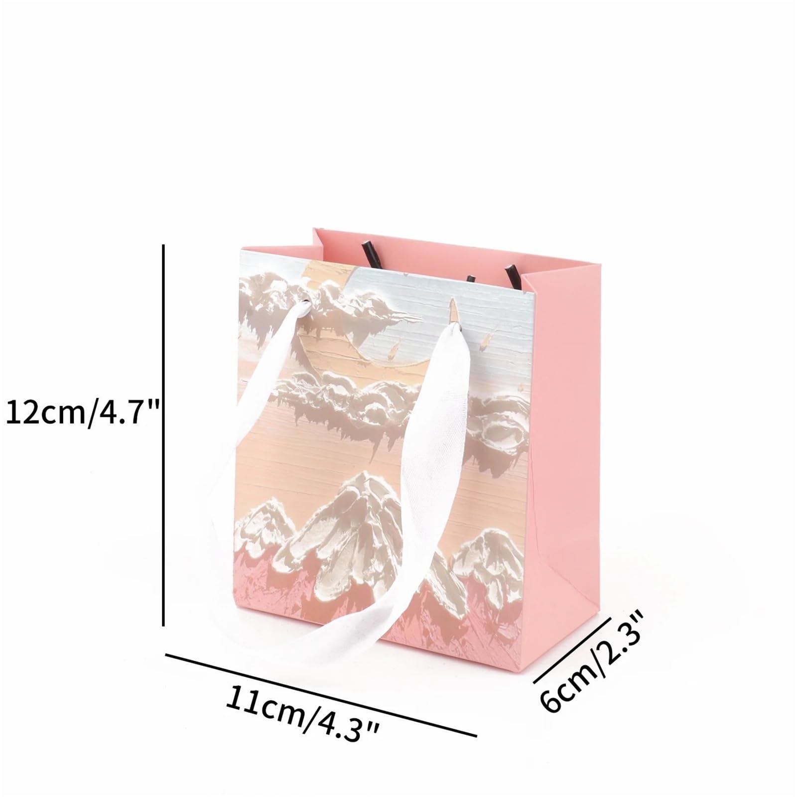 YCTTKDD Schmuckschatulle aus Pappe, 2 ück, rosa Bastelpapier-Schmuckschatulle mit Schublade