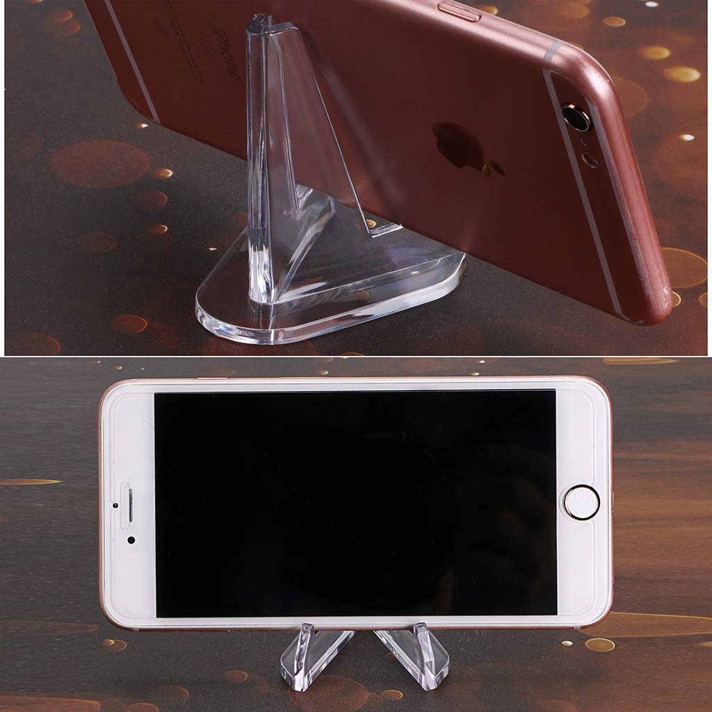 Supporti Cavalletto In Acrilico Trasparente | Set Di 10 Per Monete, Medaglie, Display - Foto 11