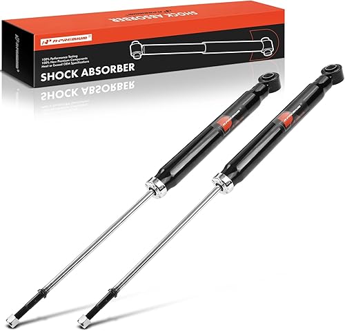 A-Premium Par (2) Amortiguadores compatibles con Toyota Sienna 2004-2020, lado trasero del conductor y del pasajero